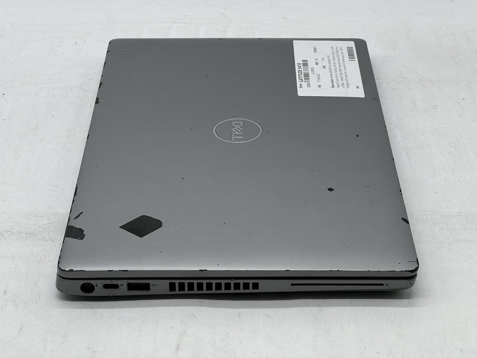 Dell Latitude 5410, i5-10310U CPU, @ 1.70GHz, 8GB RAM-No OS/HDD, w/Chager