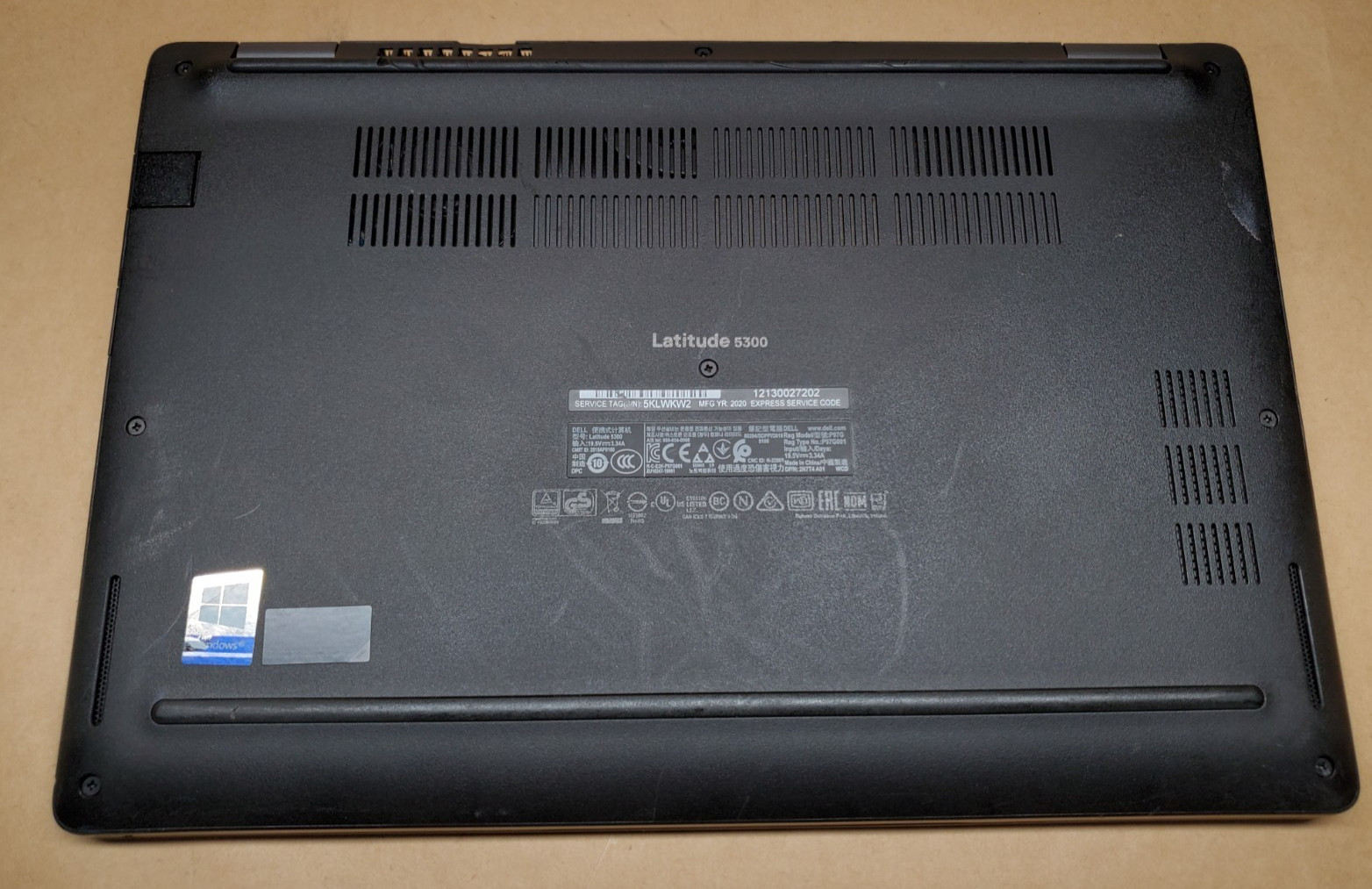 Dell Latitude 5300 13.3” i7-8665U 1.9GHz, 16GB RAM, 256Gb NVMe, Windows 11 Pro