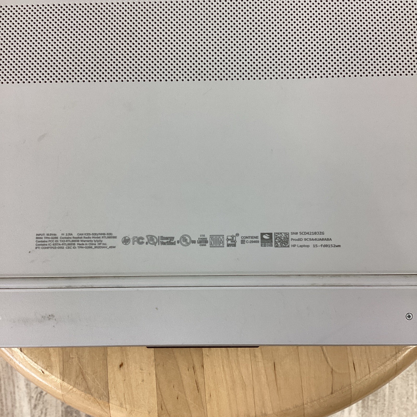 HP 15-fd0152wm Intel Core i5-1334U 1.30GHz 8GB RAM 512GB SSD 15.6″