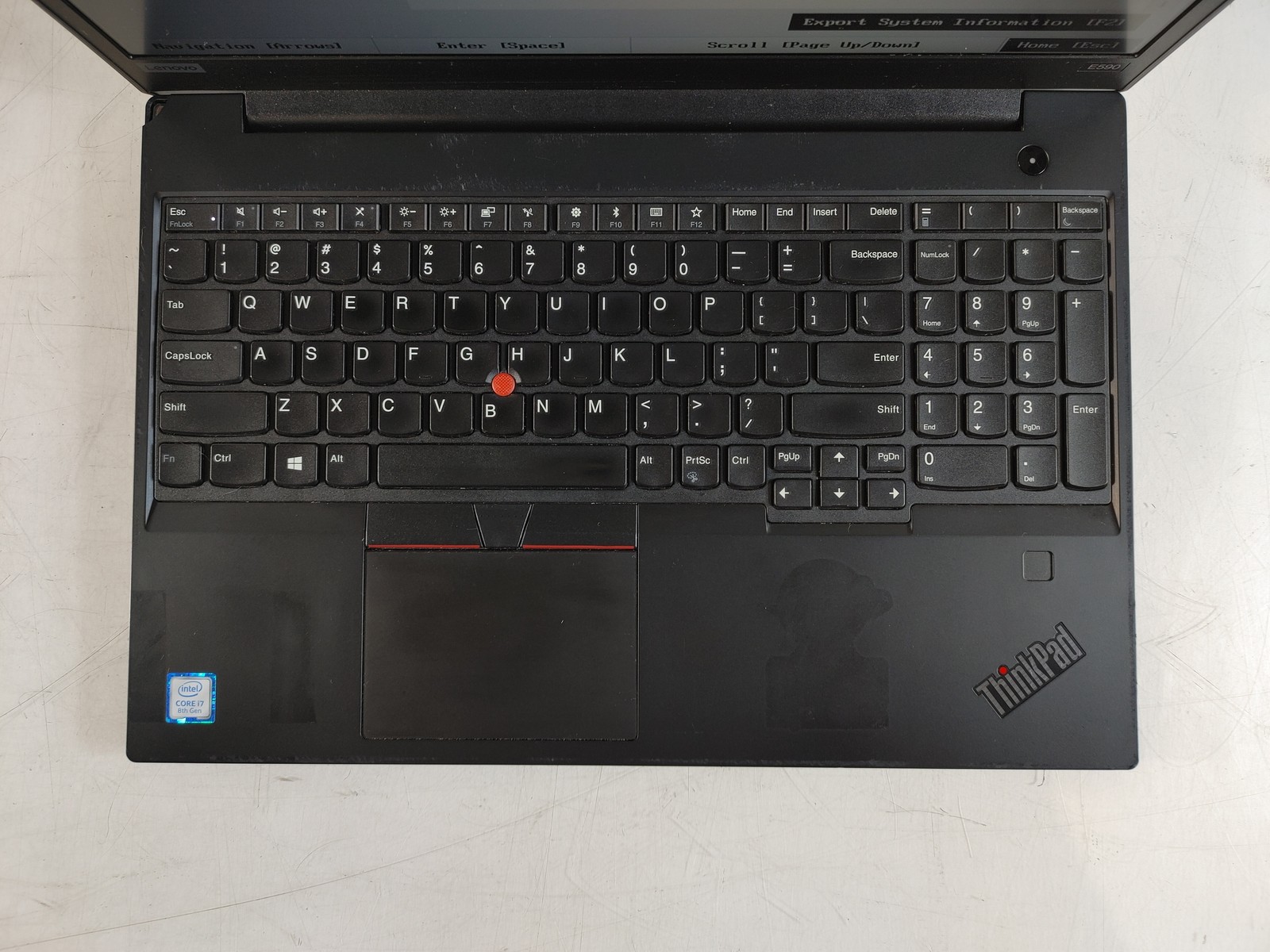 Lenovo ThinkPad E590 Core i7-8565U 1.80 GHz 8 GB DDR4 No HDD