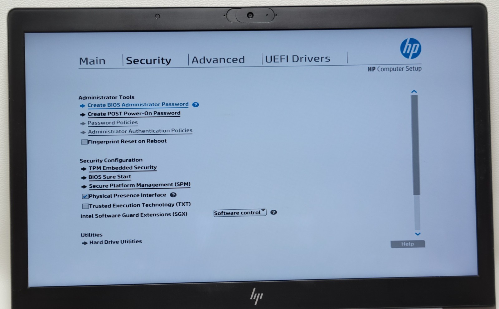HP ZBook 15u G5 i7-8650U 8GB RAM 250GB SSD NO ADAPTER (UID TEB6F9A7B2)