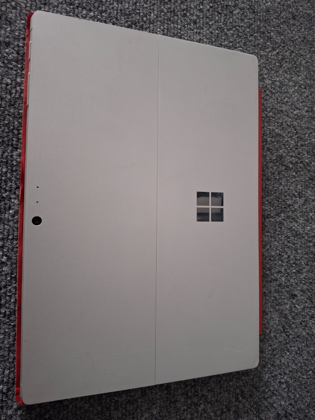 Microsoft Surface Pro 4 1724 256GB BAD BATTERY! Red keyboard