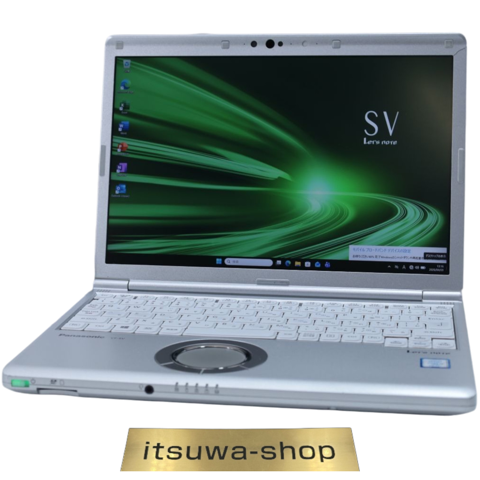 Panasonic CF-SV8 i5-8365U 16GB 256GB SSD 12.1 Win11 WiFi5 BT USB-C Camera Laptop
