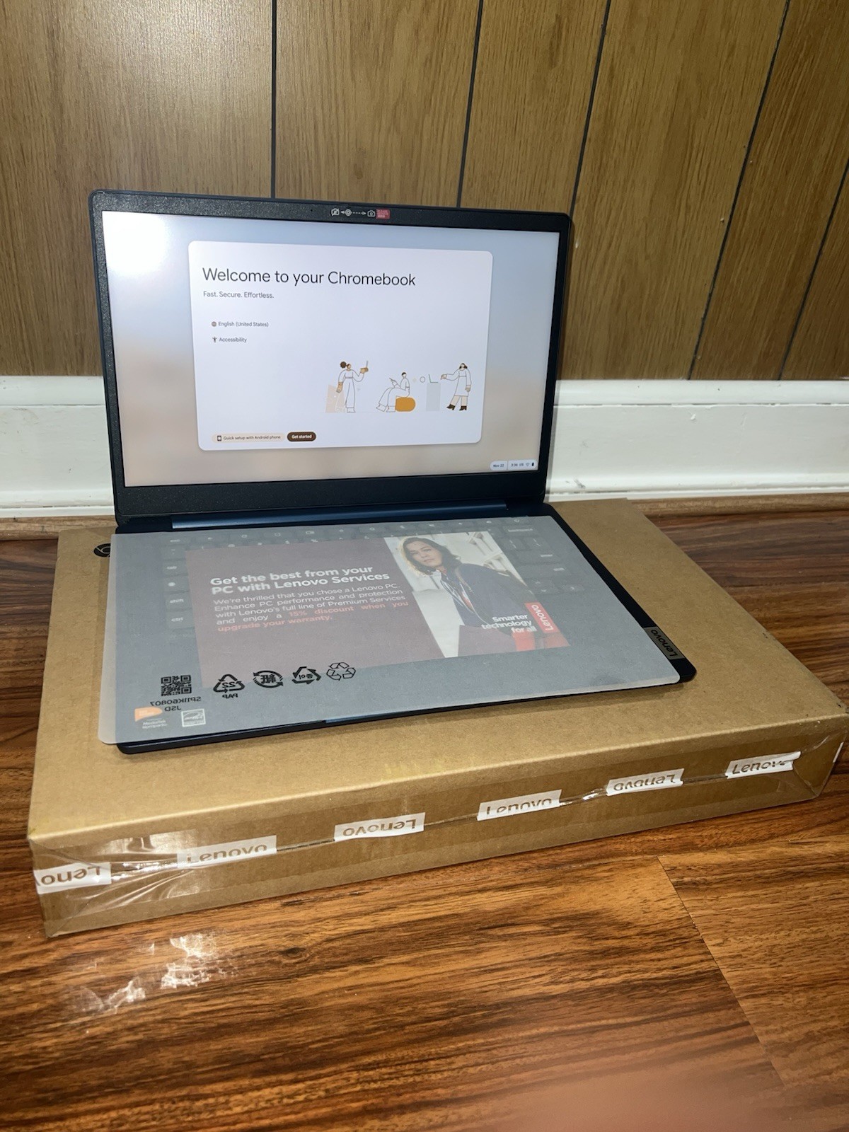 Lenovo – IdeaPad Slim 3 Chromebook Laptop – 14″ Full HD Touchscreen Laptop –