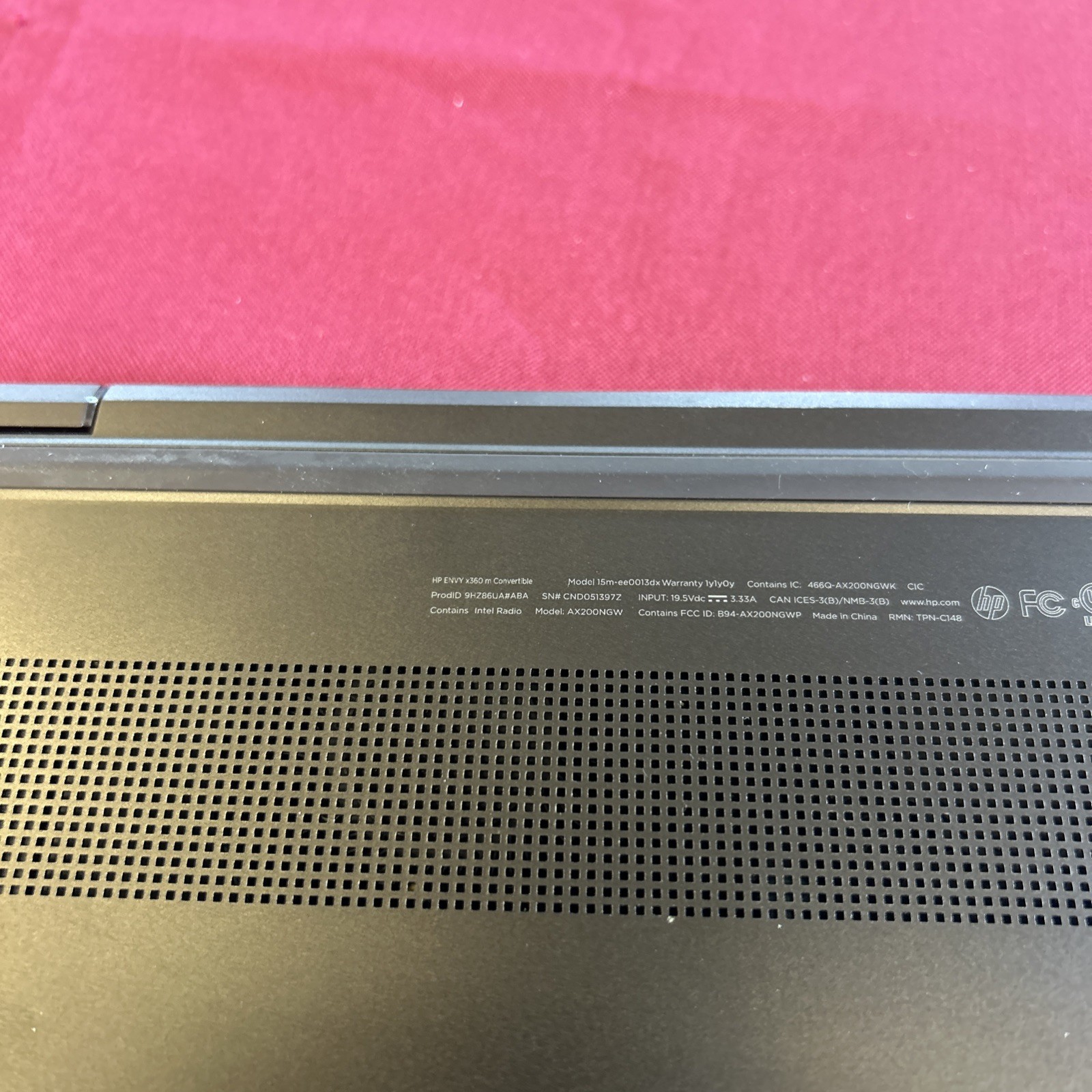 HP Envy x360 2-in-1 Laptop 15.6″ FHD Touch Ryzen 5 4500 8gigs 256 SSD W11Home