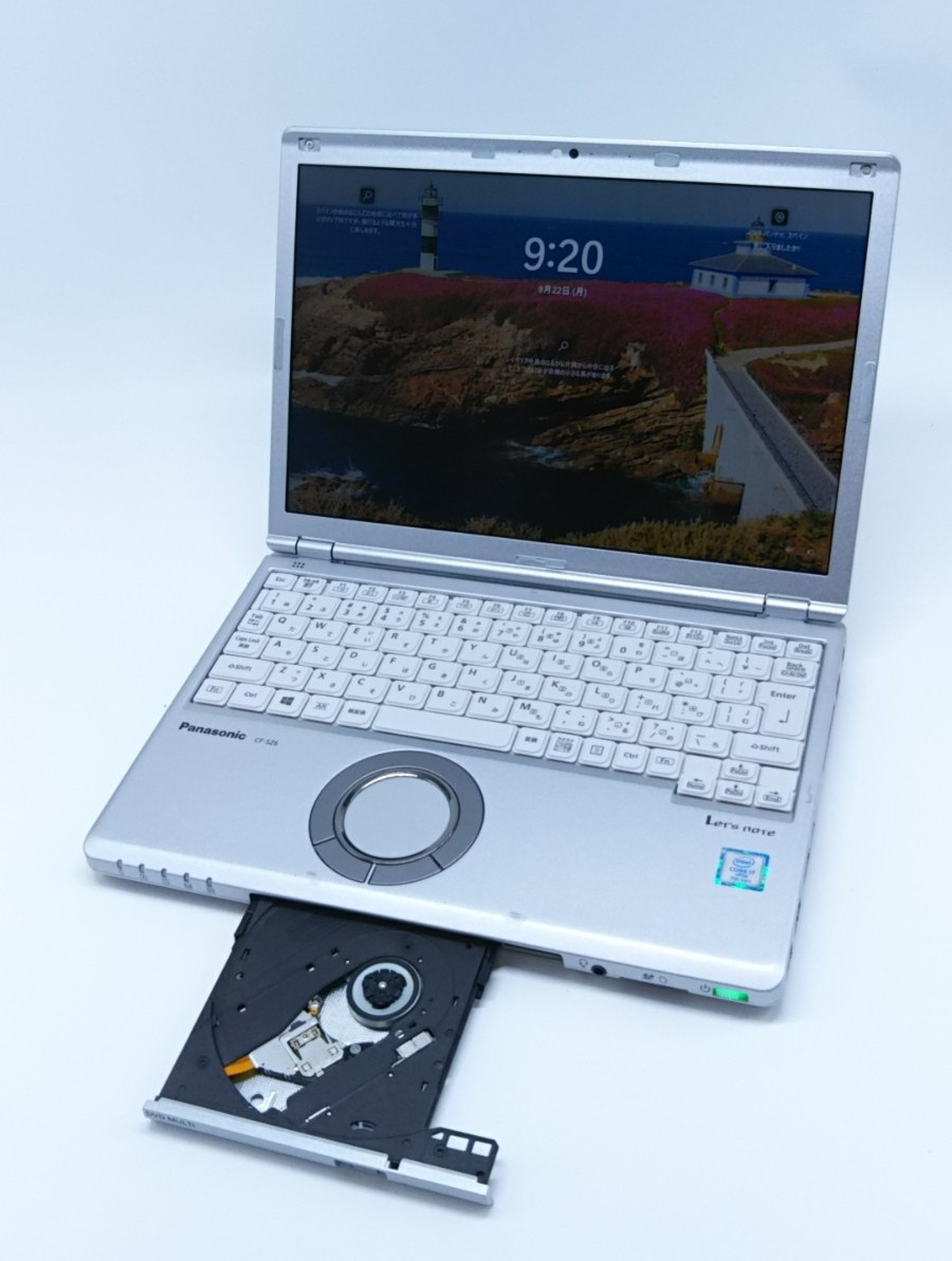 Panasonic Let’s Note CF-SV9 i5-10310U 16GB 512GB SSD 12.1 Wi-Fi DVD USED JP w/AC