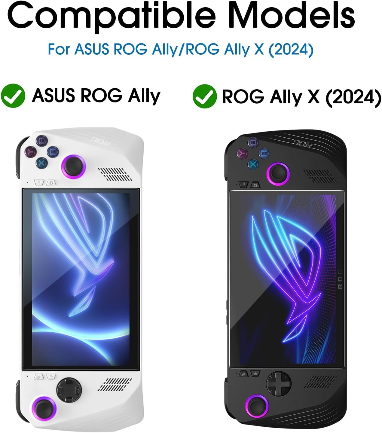 3 Pack Screen Protector for ASUS ROG Xbox Ally X/ROG Xbox Ally 2025/ROG Ally X 2