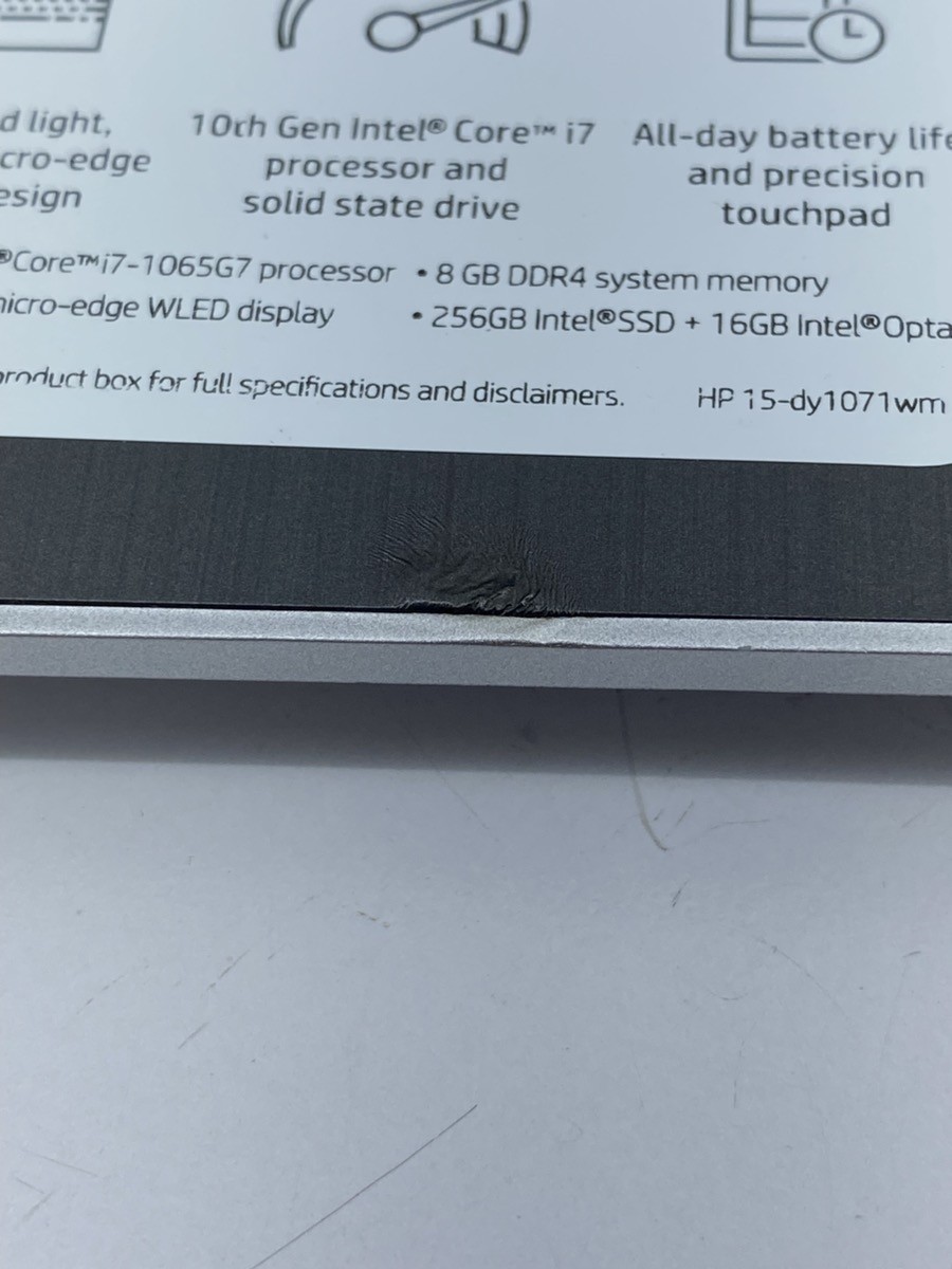 HP 15″ Notebook Laptop 15-dy1071wm (WMP019597)