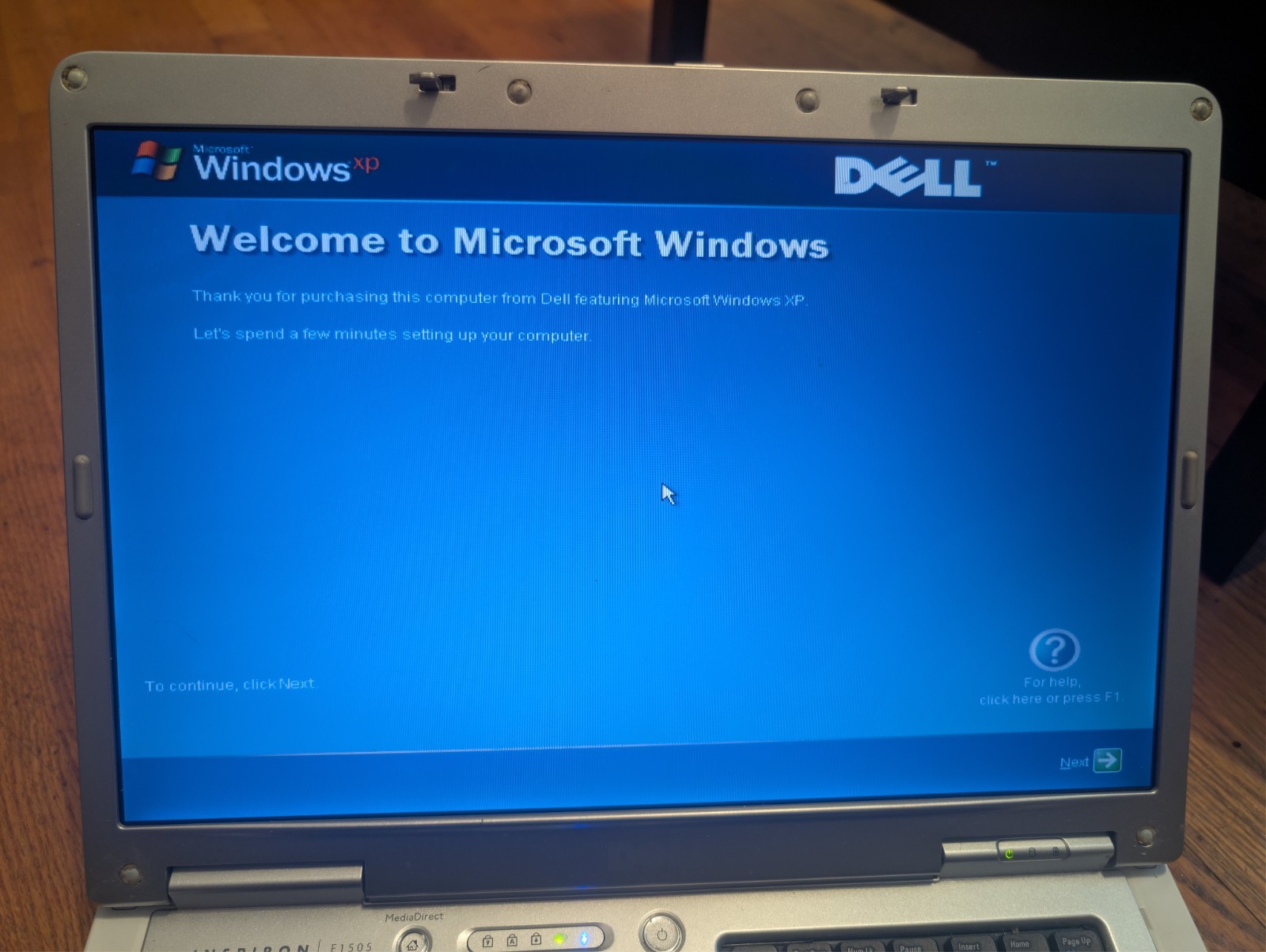 Dell Inspiron E1505 | Intel Core 2 Duo 1.83GHz 4GB RAM 160GB HDD Windows XP OEM