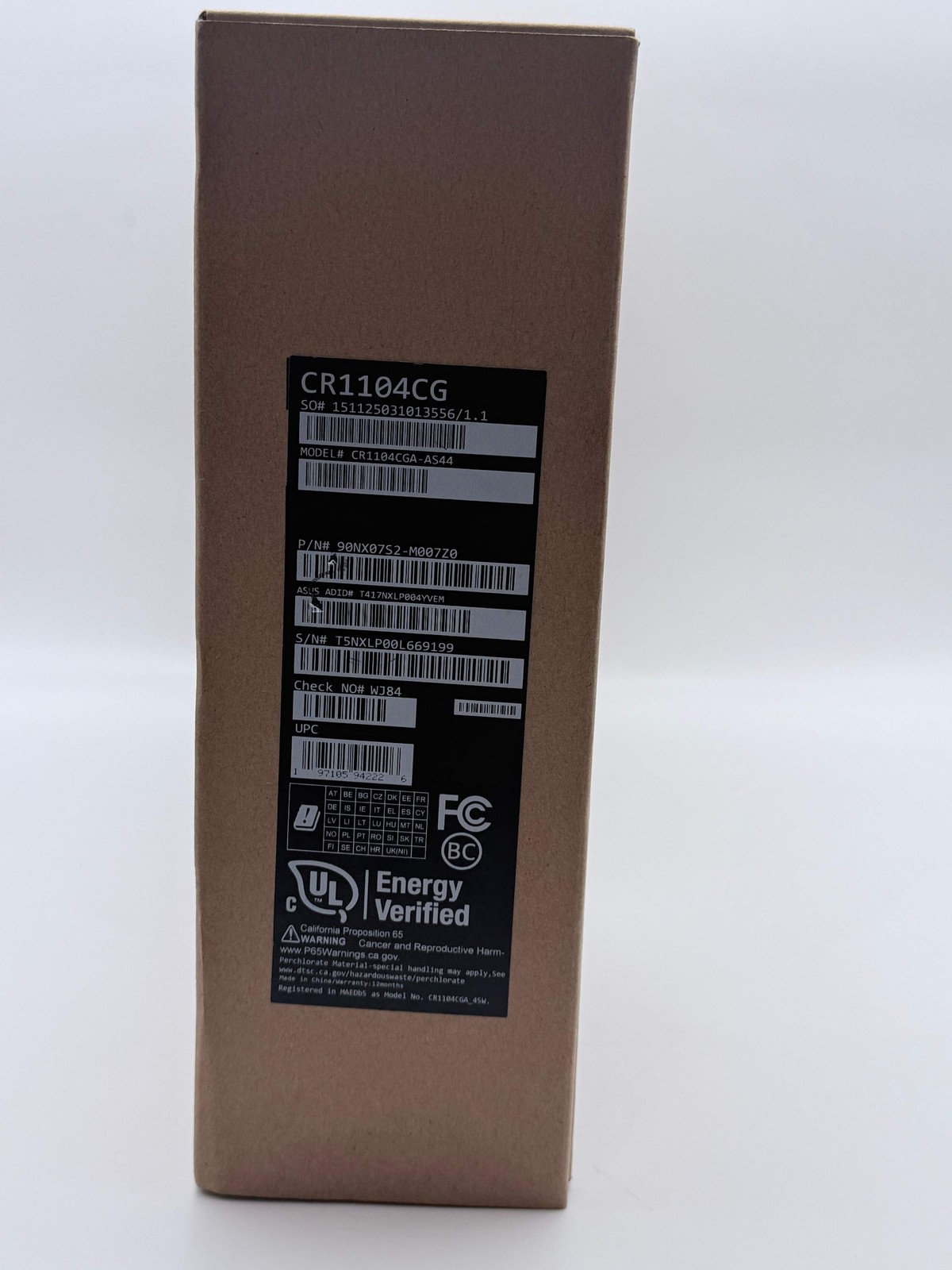 Asus Chromebook CR1104CG New In Box