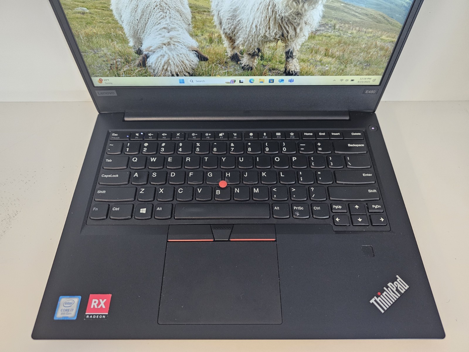 Lenovo ThinkPad E480 Laptop Intel i7 Quad Core 8GB RAM 256GB SSD Windows 11 Pro