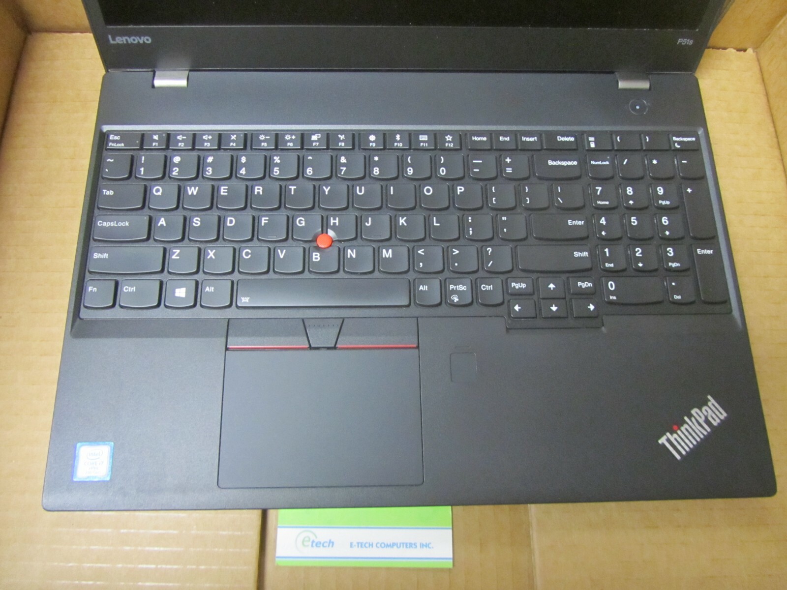 20HCS0BW00 ThinkPad P51s i7-7600U 16GB 512GB SSD 15.6″ FHD QUADRO M520 2GB Win10