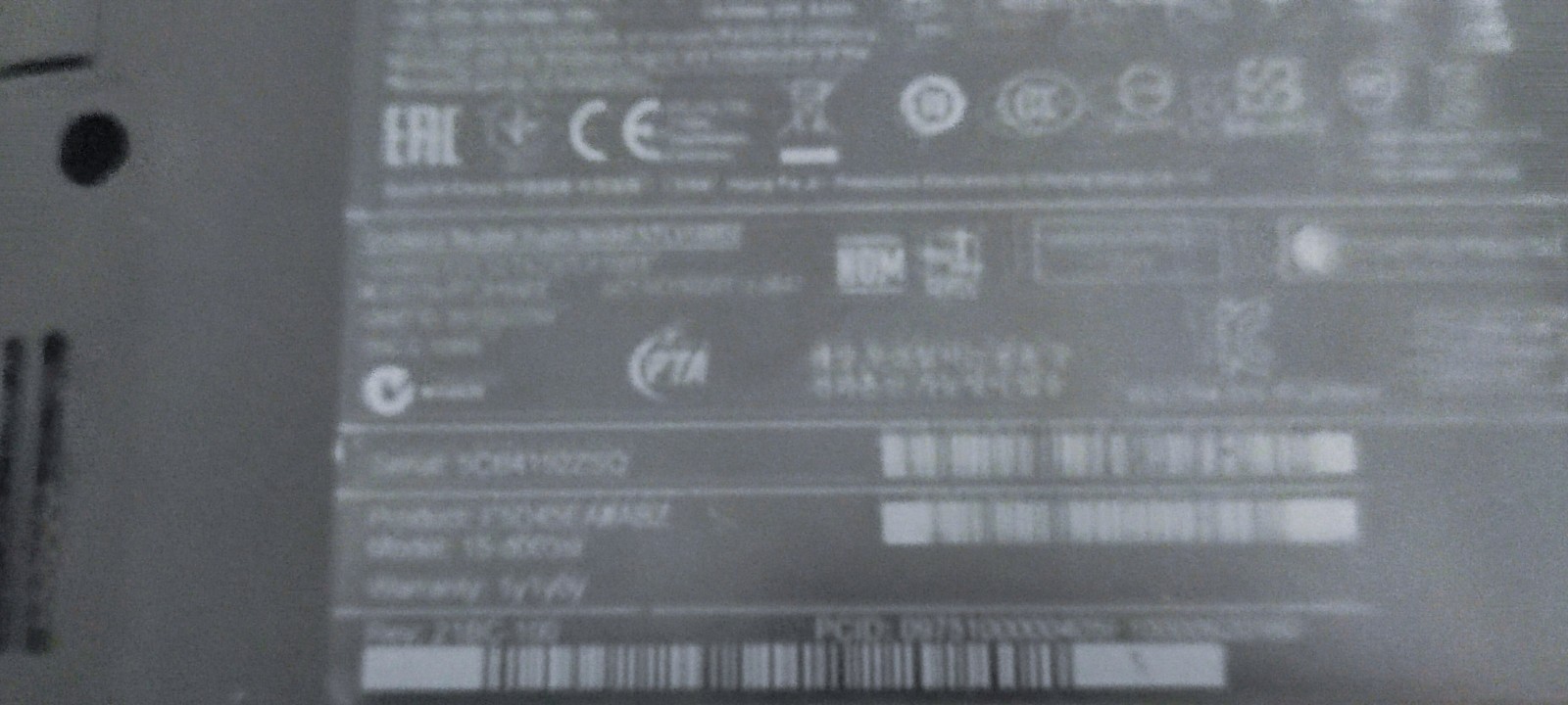HP 15-d003sl Notebook Intel Core i3-31 Processor 10M-ram 4GB