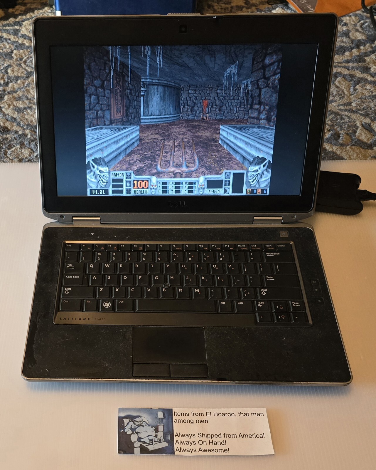 Dell Latitude E6430 Intel Core i5-3320M 2.60GHz, 8GB, 500GB HDD Win 7 Pro Readme