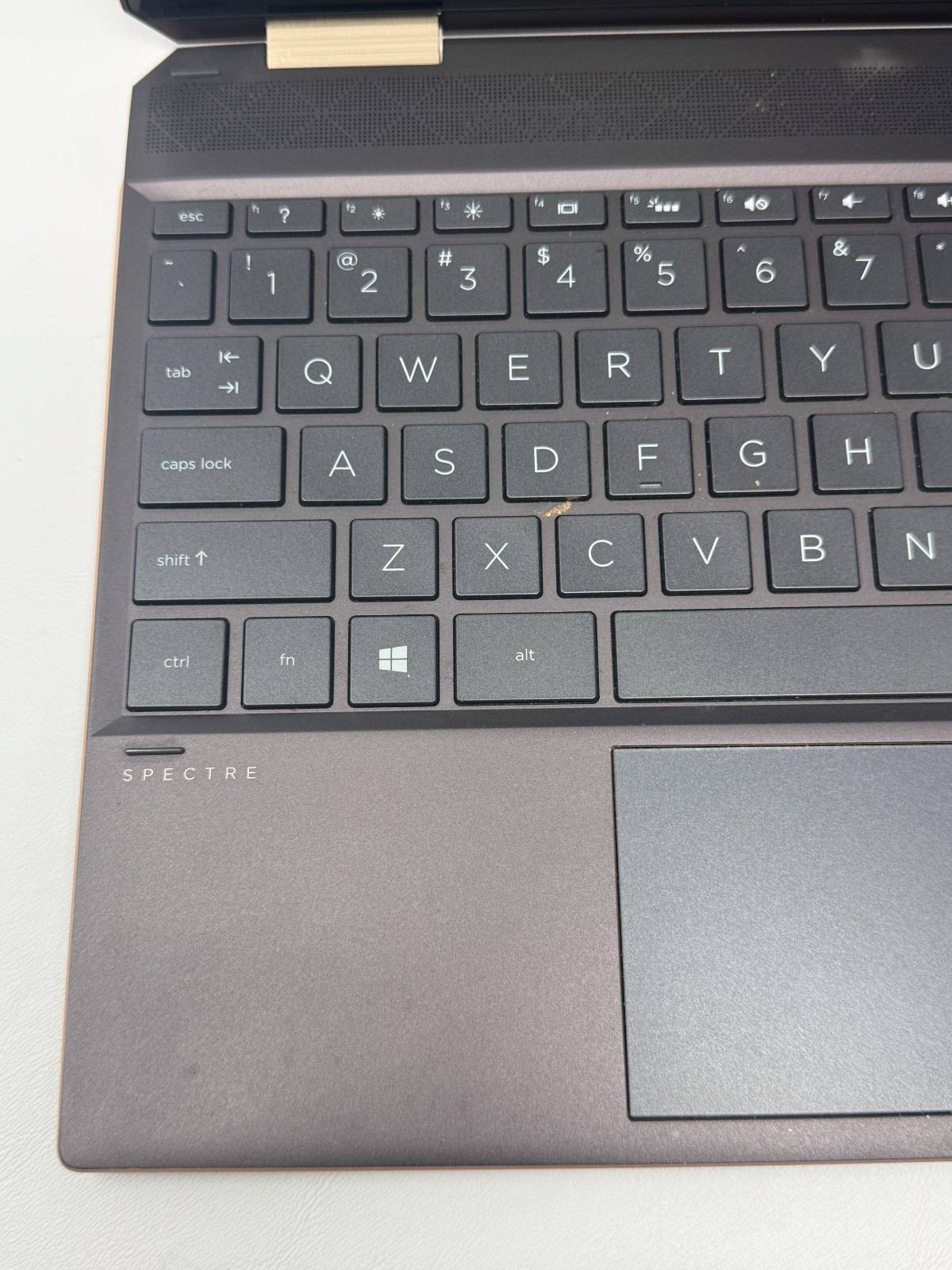 HP Spectre x360 13 Core i7-8565U Water Damage Bent Board For Parts READ DESC
