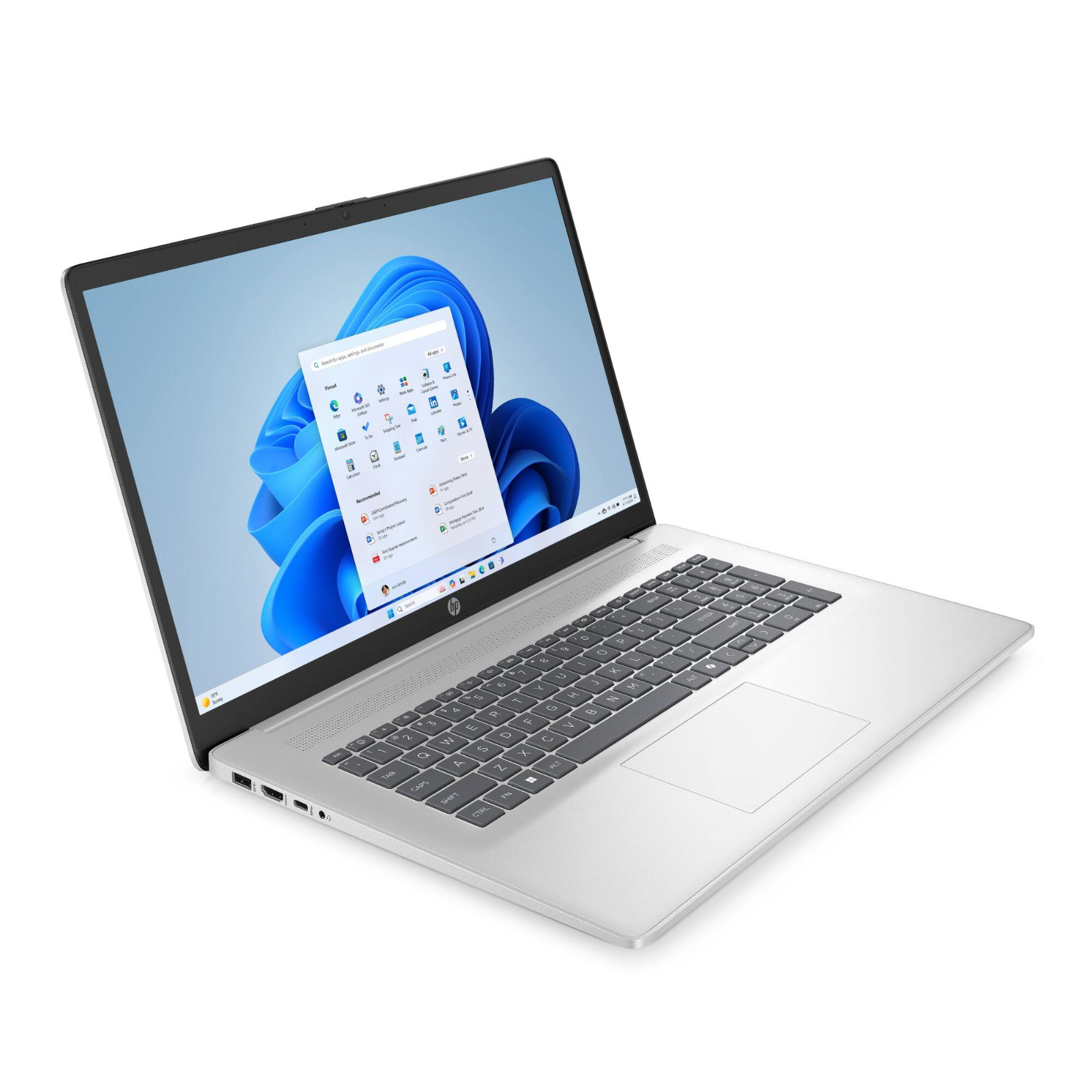 HP 17.3″ FHD Laptop Computer Ryzen 5 Upto 4.3GHz, 12GB RAM 256GB SSD, Win 1 1Pro
