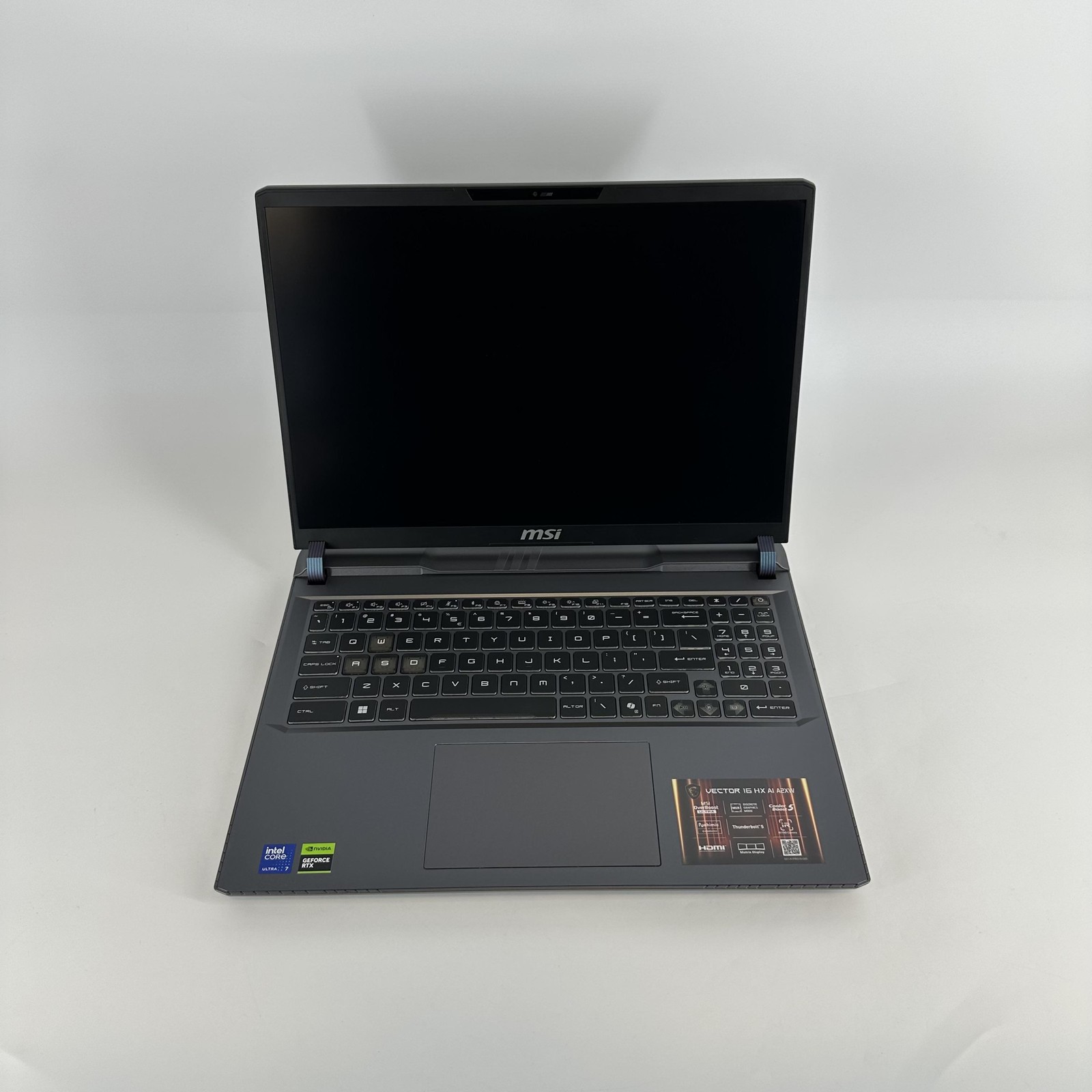 MSI Vector 16 HX AI 60Hz FHD+ 2.4 GHz Ultra 7 255HX 32GB 1TB SSD RTX 5070 Ti