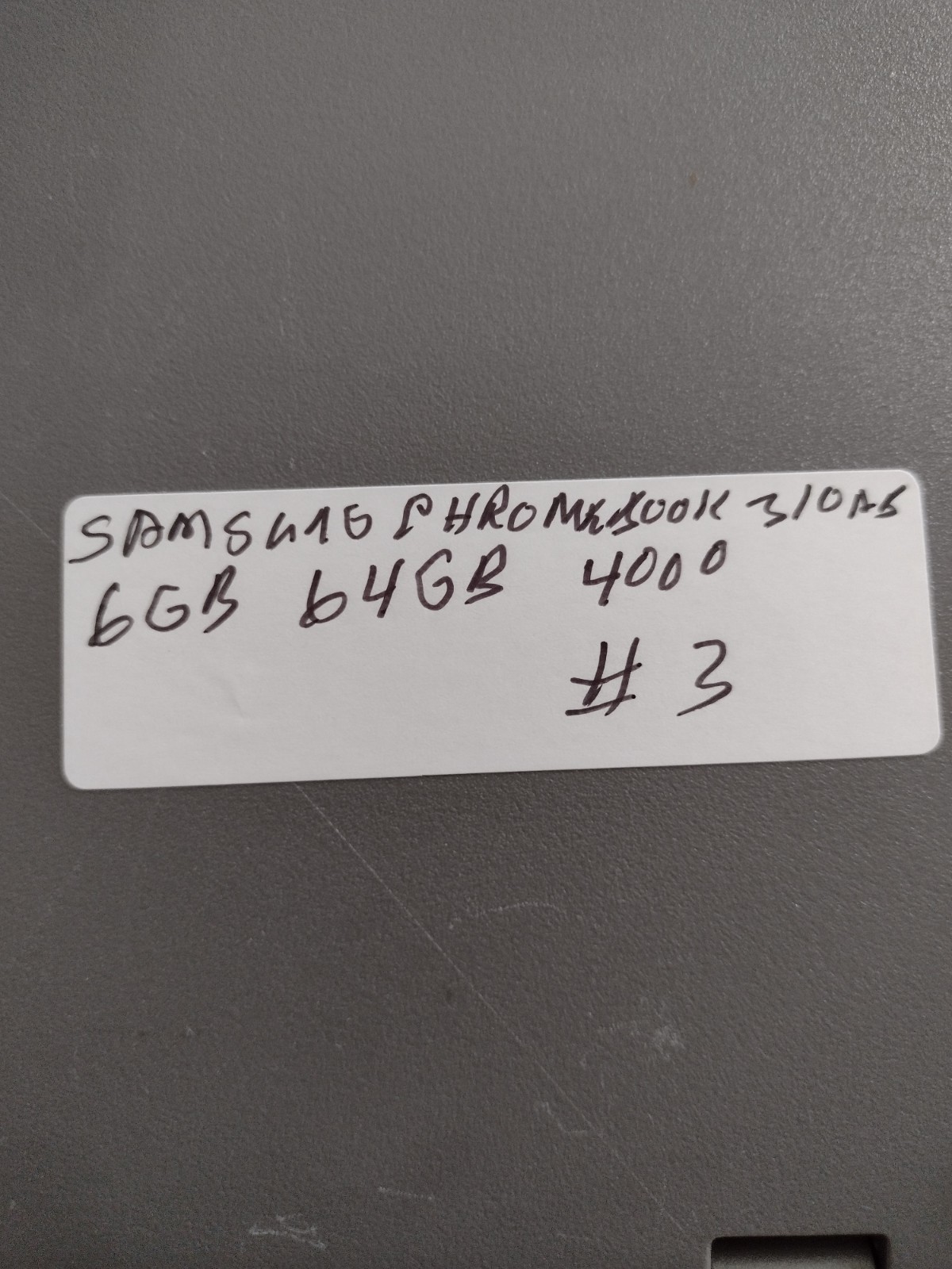 SAMSUNG XE310XBA K01US Chromebook 4 11.6″ Intel N4000 6GB 64GB nice clean RARE