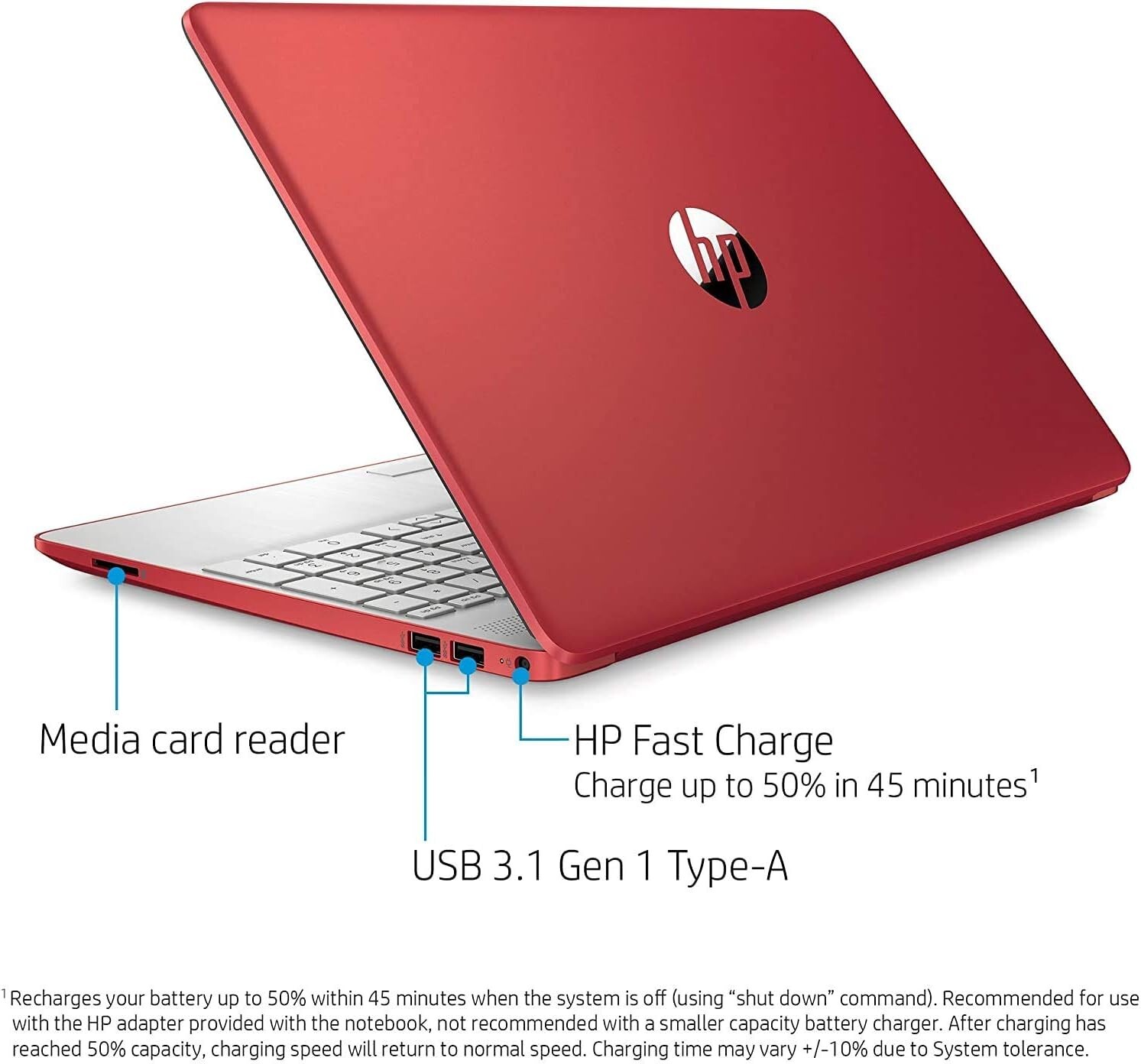 HP 2020 15.6” HD LED Display Intel Pentium Gold 6405U 4GB DDR4 RAM 500GB HDD