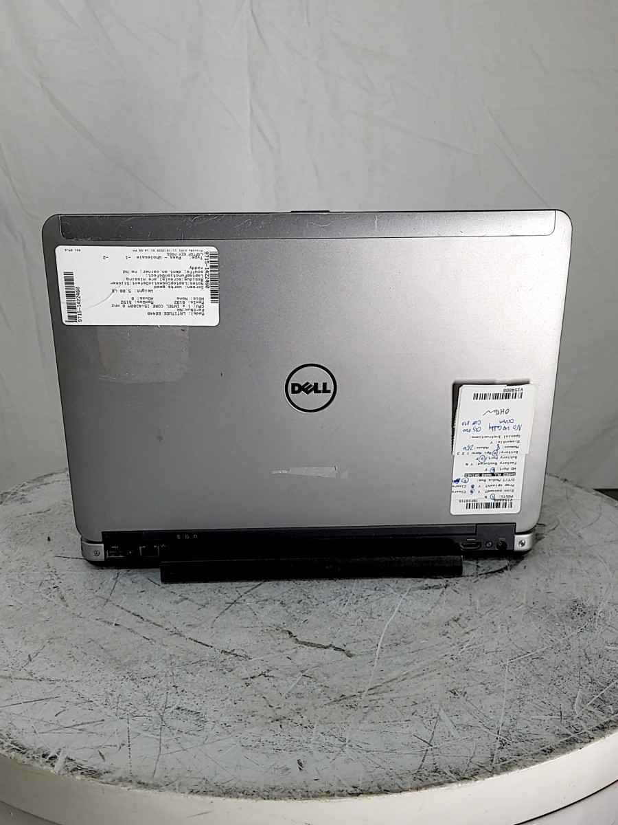 Dell Latitude E6440 14″ Laptop Intel Core I5-4300M 8GB SEE NOTES