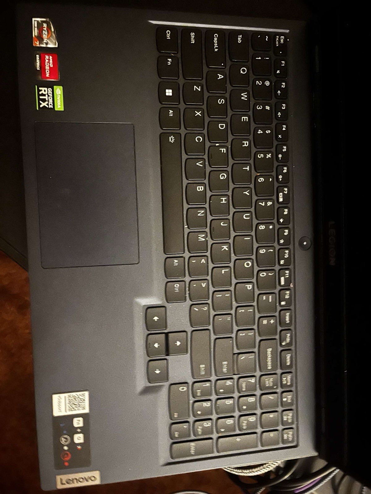 Lenovo Legion Gaming Laptop AMD Ryzen 7 NVIDIA GeForce RTX Gray USB HDMI Wi-Fi