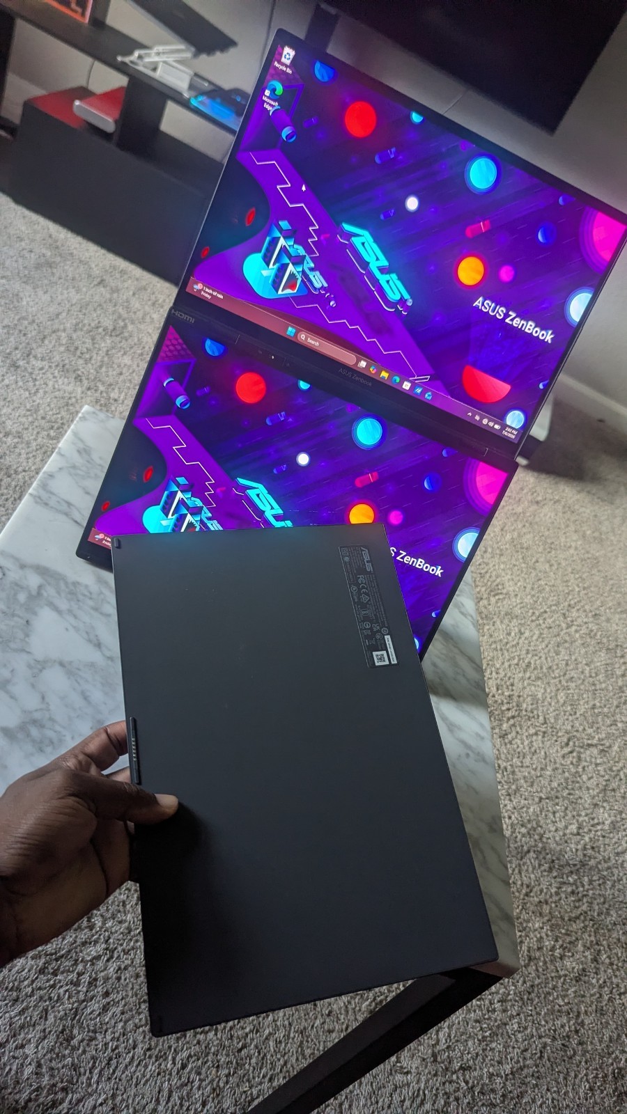 14″ Asus ZenBook Duo Ux8406ma, Ultra 7 155H, 16GB, 1TB SSD, Touch, Dual Screens!
