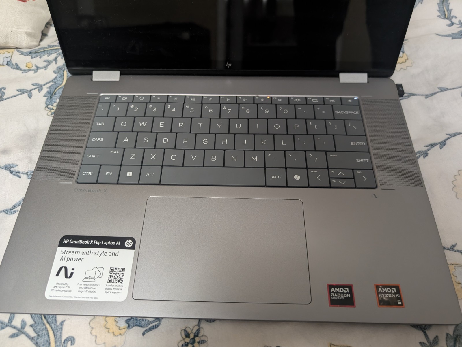 HP OmniBook x Flip 16″ 2K Touchscreen 2-in-1 Laptop CoPilot+PC