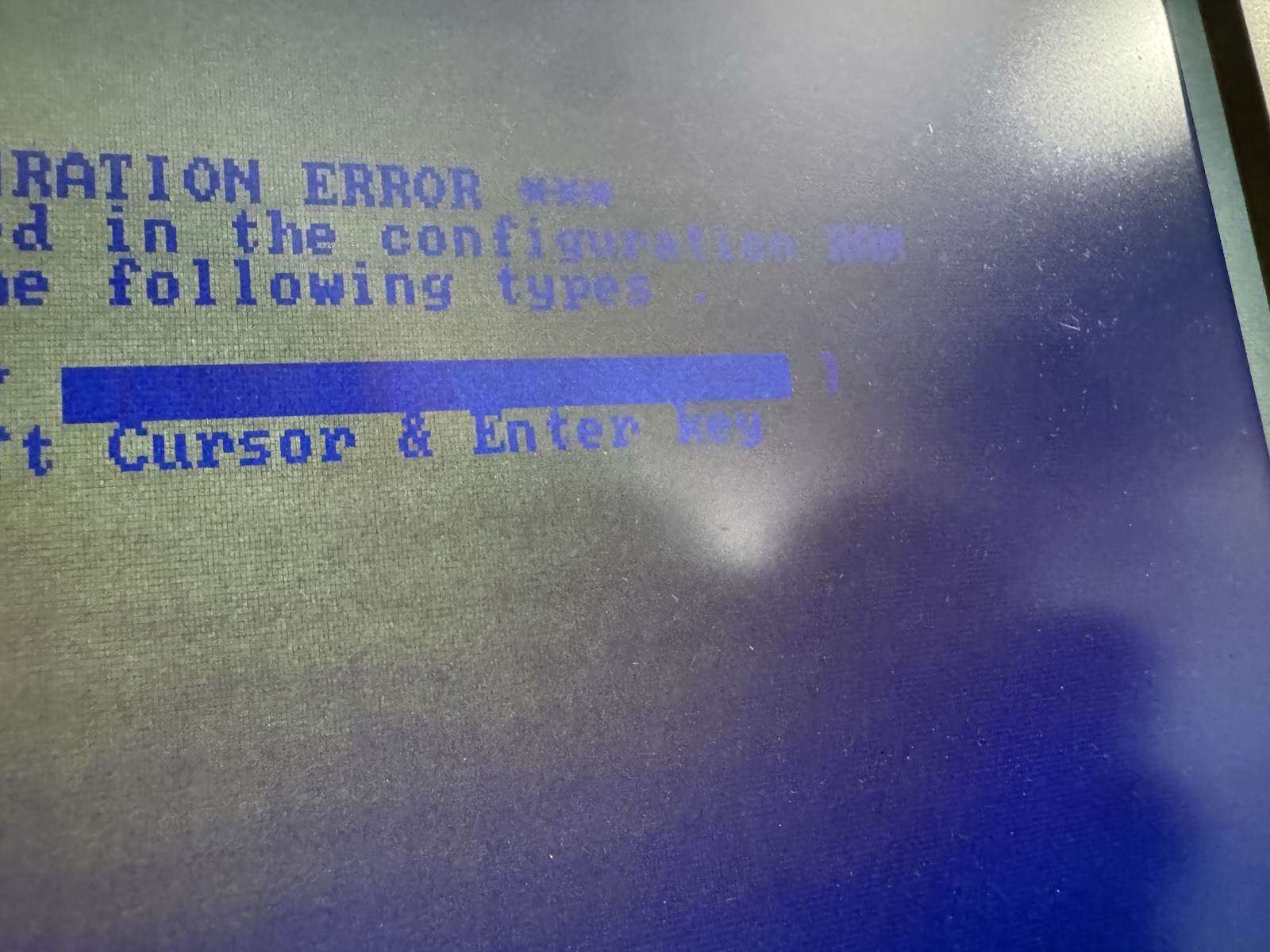 Toshiba T1200 Vintage Laptop 1987 DOS Powers On Displays Error See Photos