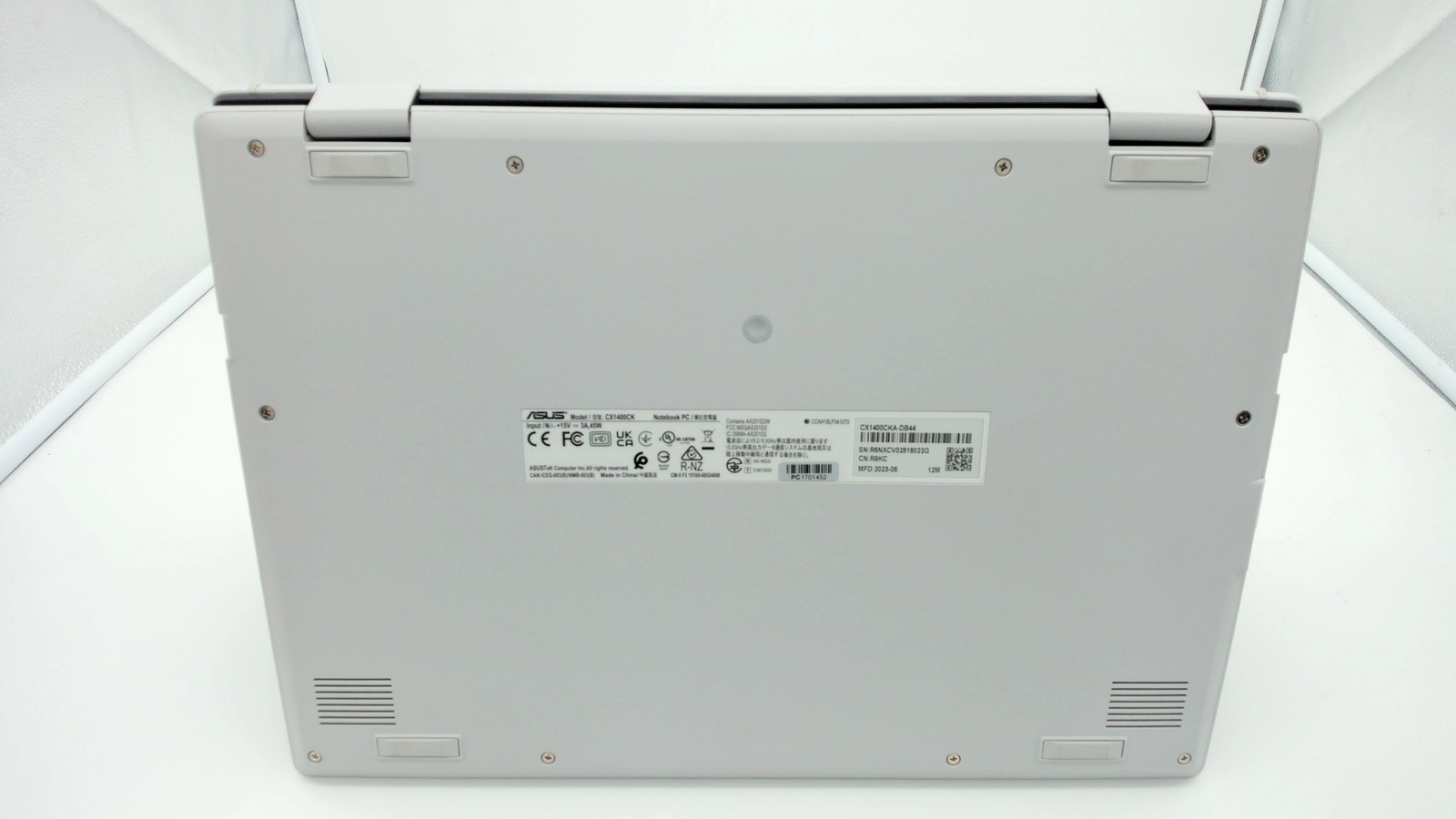 Asus Chromebook CX1 14″ Intel Celeron N4500 4GB 64GB CX1400CKA-DB44 PC1701452