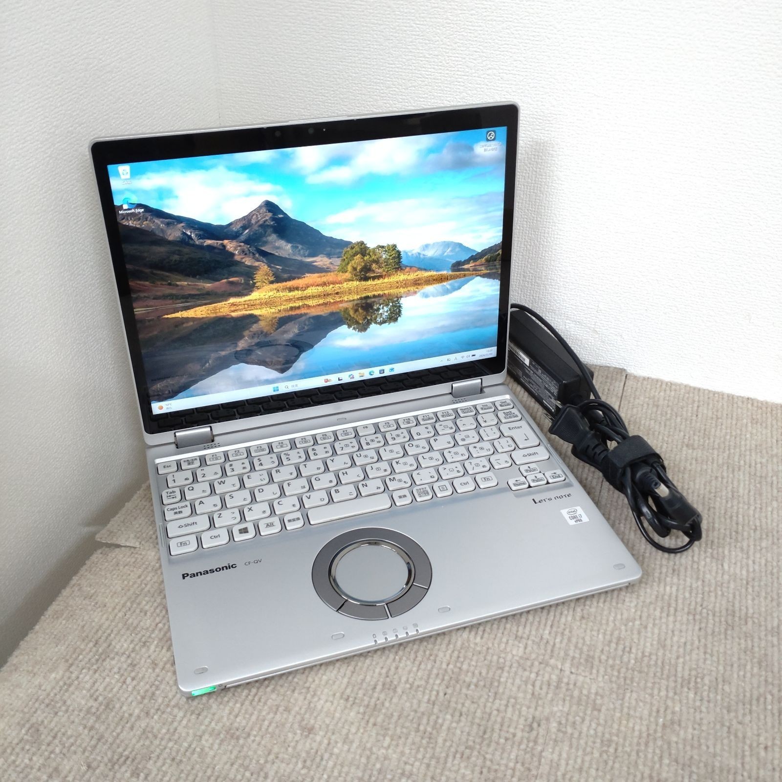 Panasonic Let’s Note CF-QV9 i7-10810U 16GB SSD 512GB Win 11 Pro USED from JAPAN