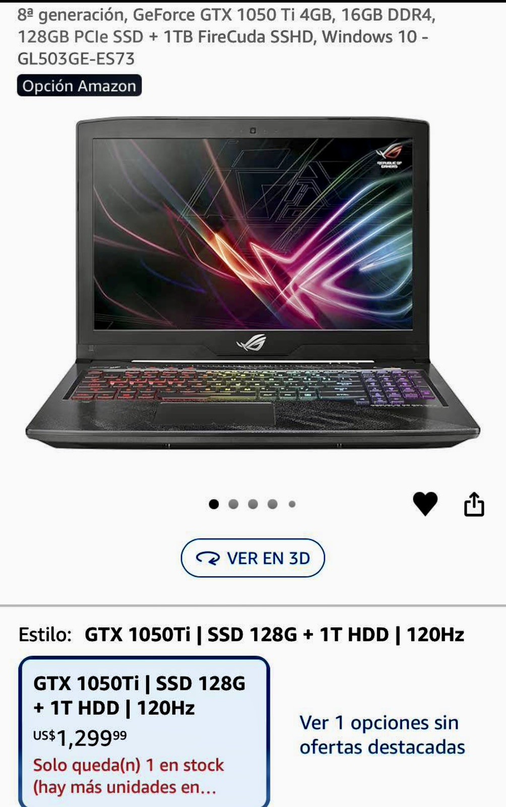 ASUS ROG Strix Hero Edition 503g