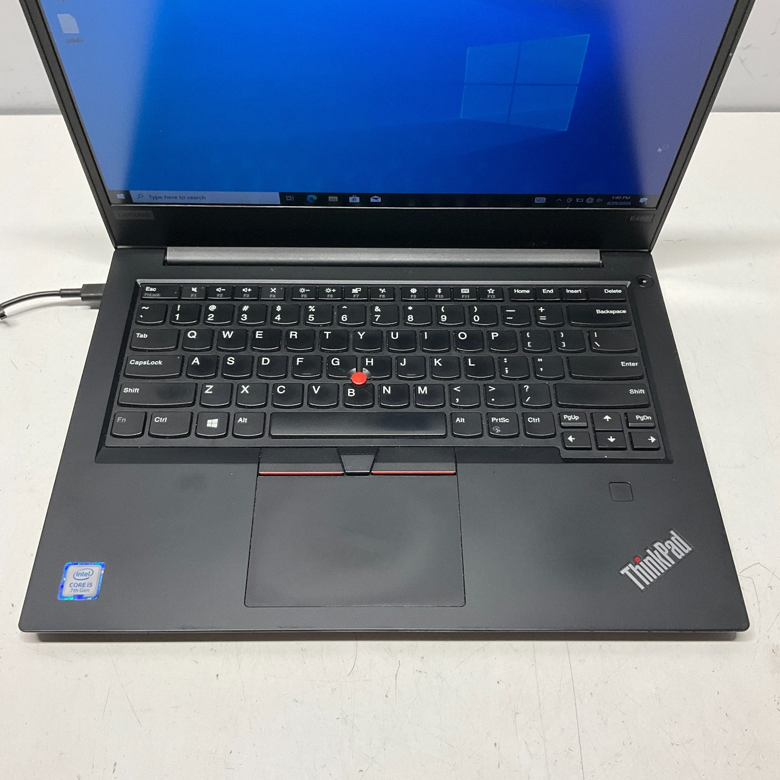 Lenovo ThinkPad E480 14″ Laptop Core i5-7200u 4GB RAM 240GB SSD Windows 10 Pro