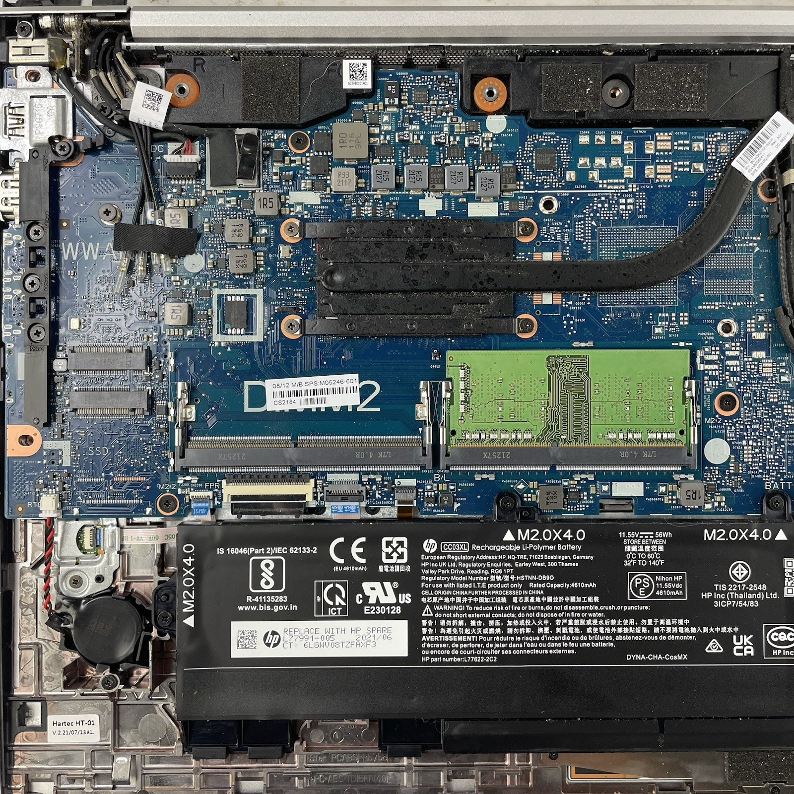 HP EliteBook 850 G7 15.6″ i5-10210U 1.60 GHz 8 GB RAM No SSD/OS/AC – Bad Edge