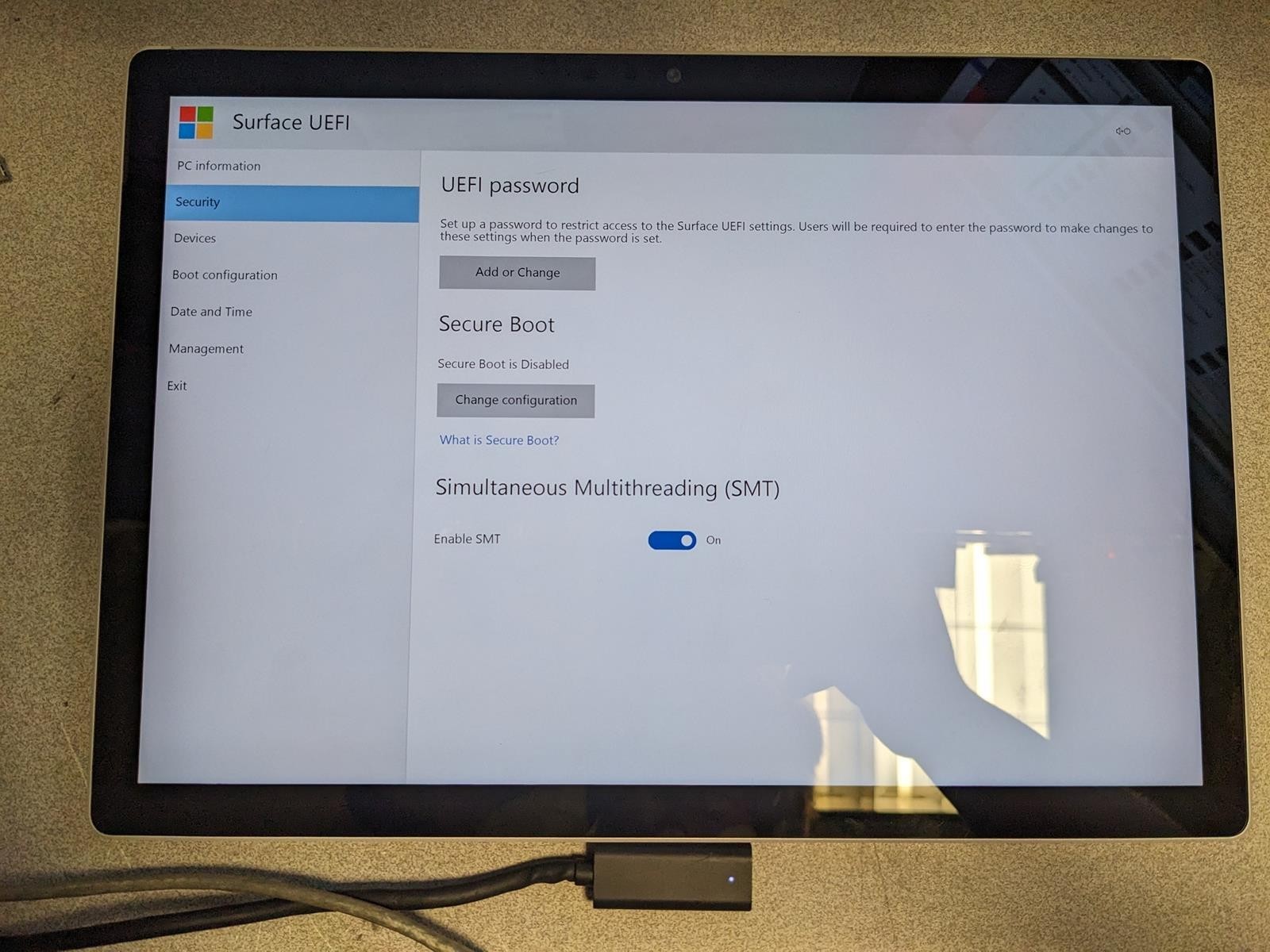 MICROSOFT SURFACE BOOK 3 1900 i5-1035G7 @ 1.20GHz, 8GB RAM, 256GB SSD