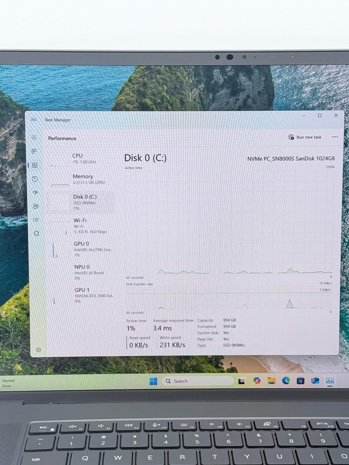 Dell Precision 5690 16″ Core Ultra 7 165H vPro 32GB RAM 1TB RTX 2000 Ada Gray