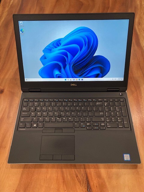 Dell Precision 7530 Workstation i7-8850 16GB RAM 512GB SSD Windows 11 Pro VR15
