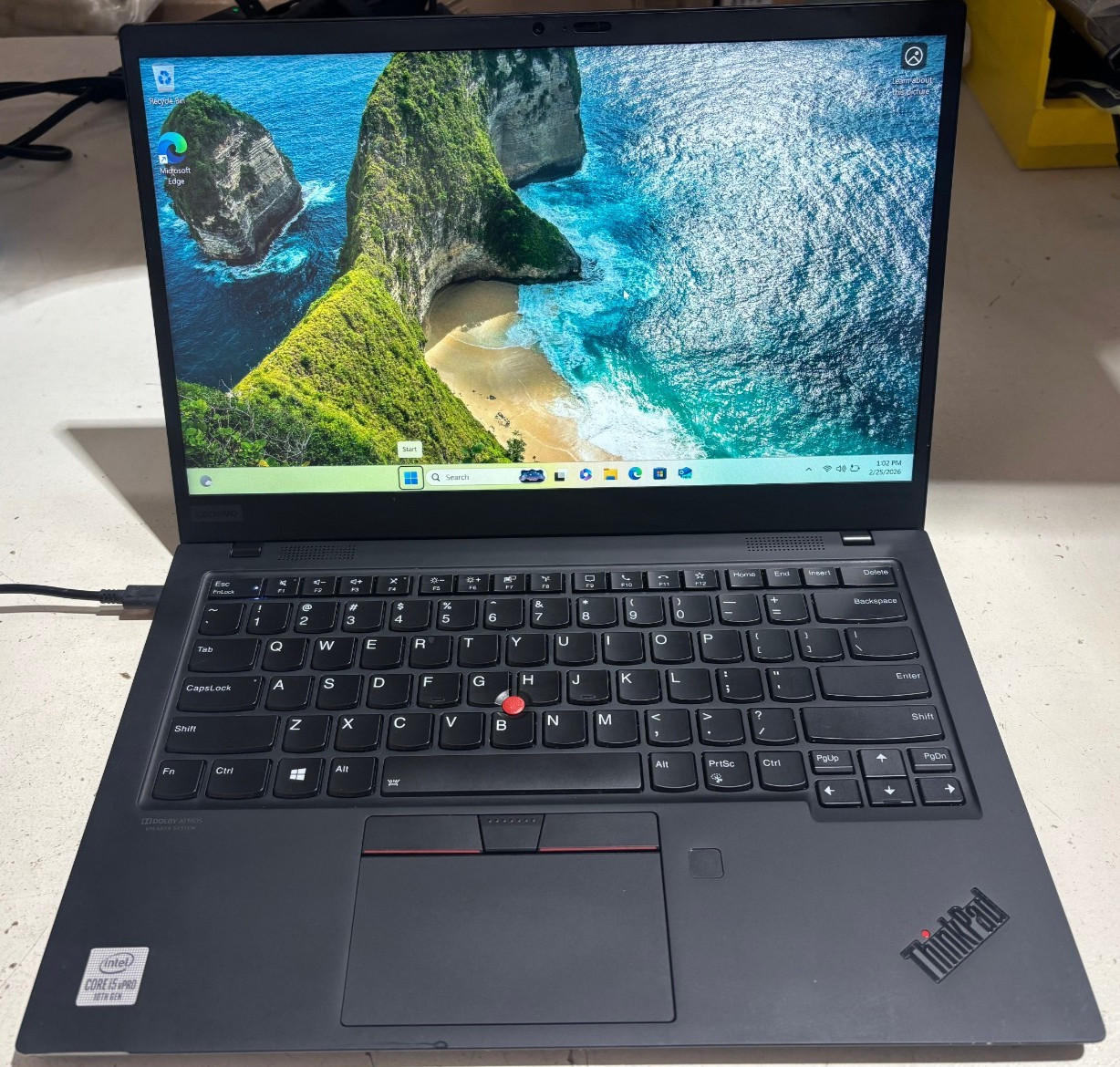 Lenovo ThinkPad X1 Carbon 14″ Intel i5-10310U 8GB DDR4 512GB SSD Windows 11 Pro