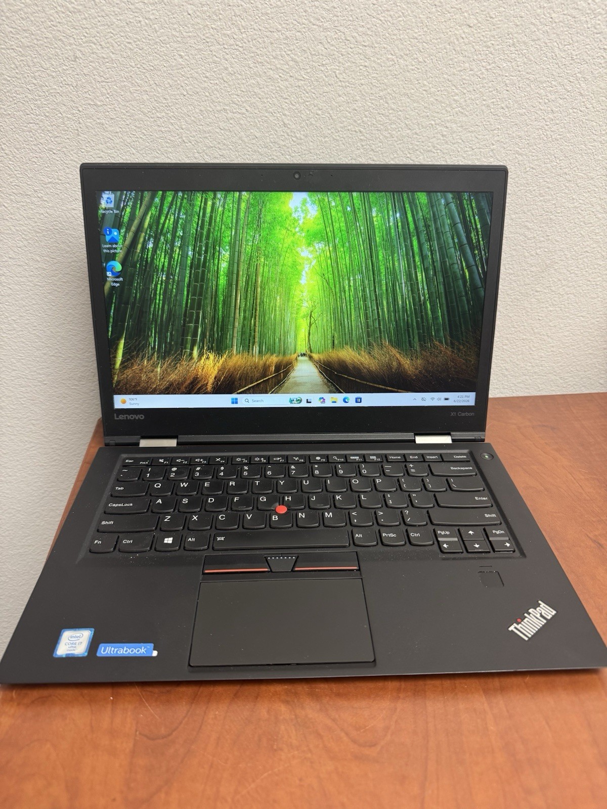 Lenovo Thinkpad X1 Carbon 4th Gen i7-6600U @ 2.60 16GB RAM 512GB SSD