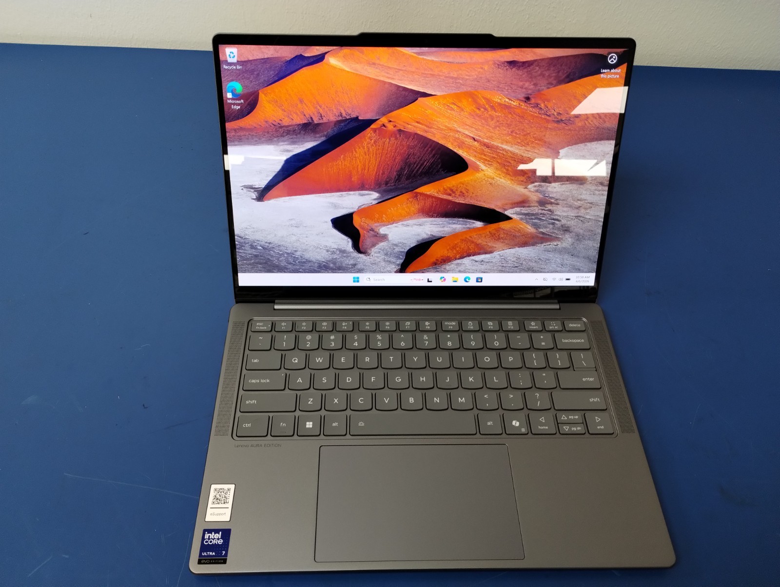 Lenovo Slim 7 14ILL10, Intel Core Ultra 7, 2.20 GHz, 32 GB RAM, 1 TB NVMe SSD