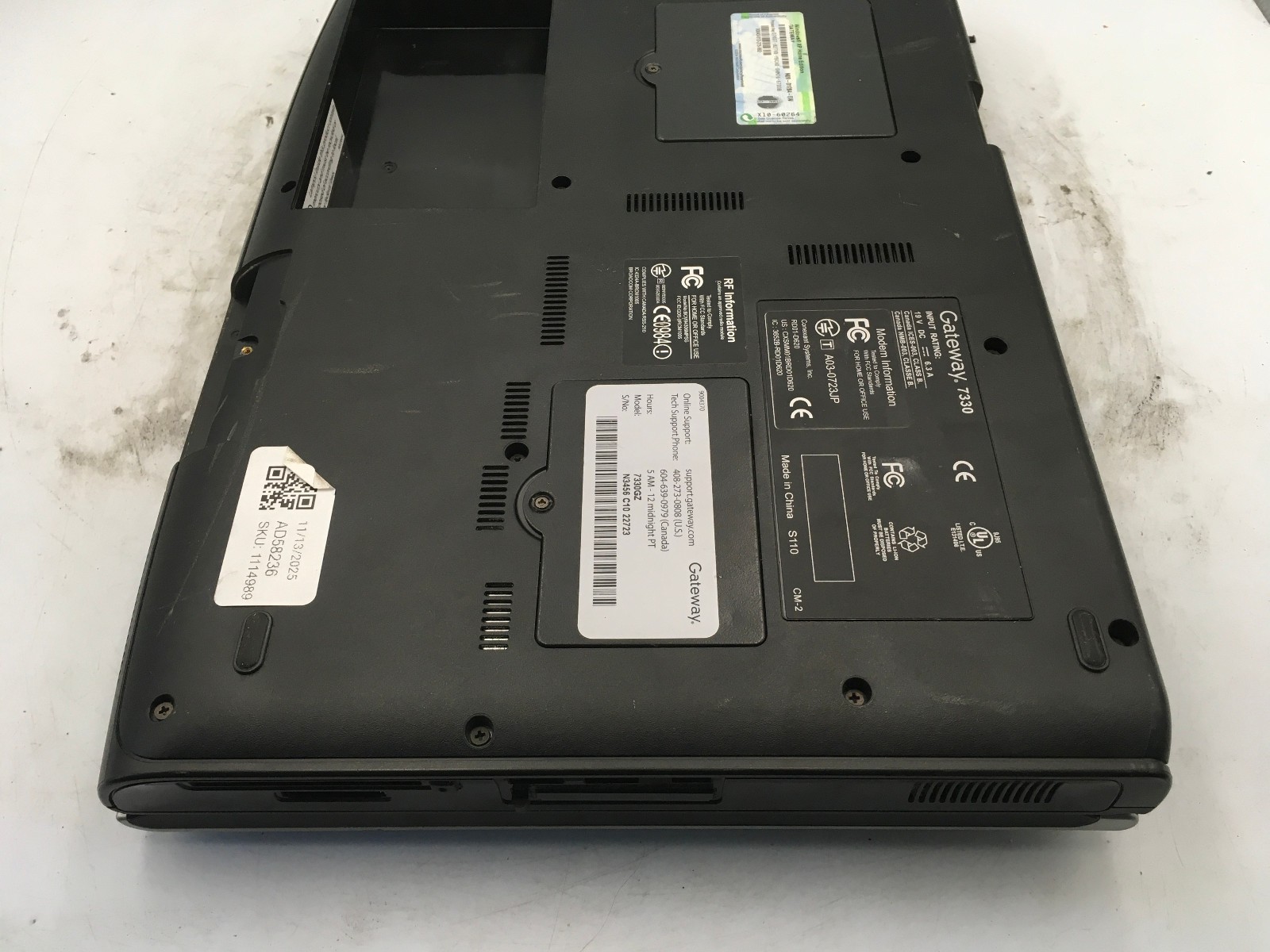 GATEWAY 7330 – BOOTS TO BIOS – INTEL PENTIUM 4 – 480MB RAM -READ DESCRIPTION- BB