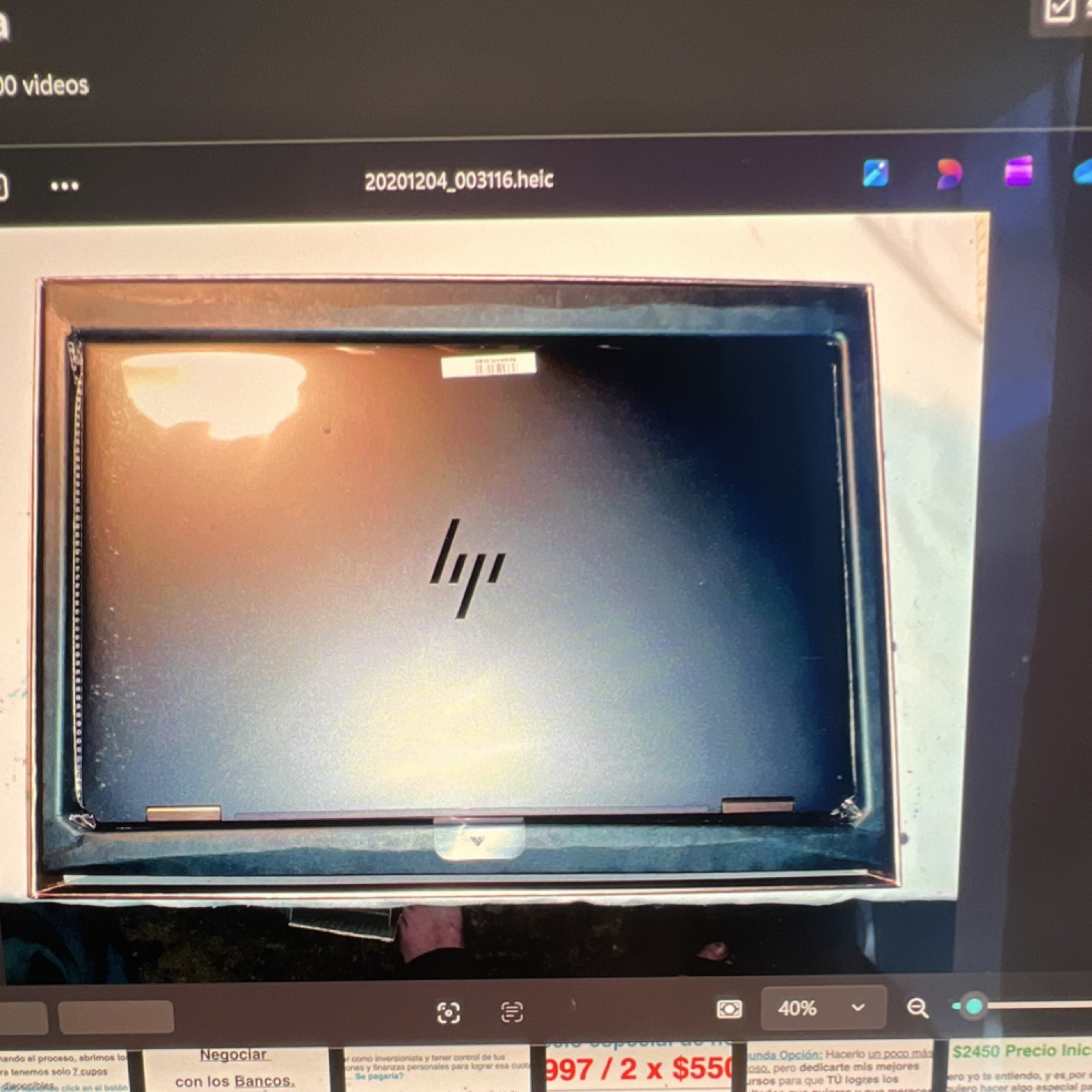 HP Spectre x360 convertible Black and Gold 2020 15.6″ 16GB 1T SSD Win11 4K
