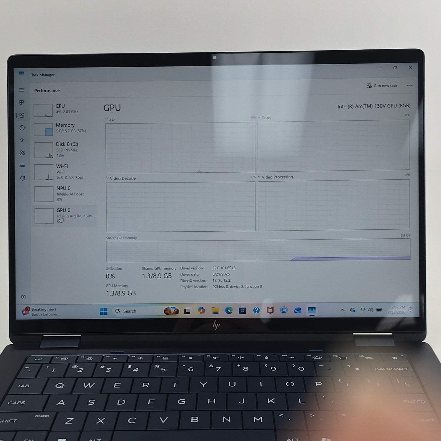 HP OmniBook X 14-FM0XXX 14″ Core Ultra 5 226V 2.1GHz 16GB RAM 512GB SSD
