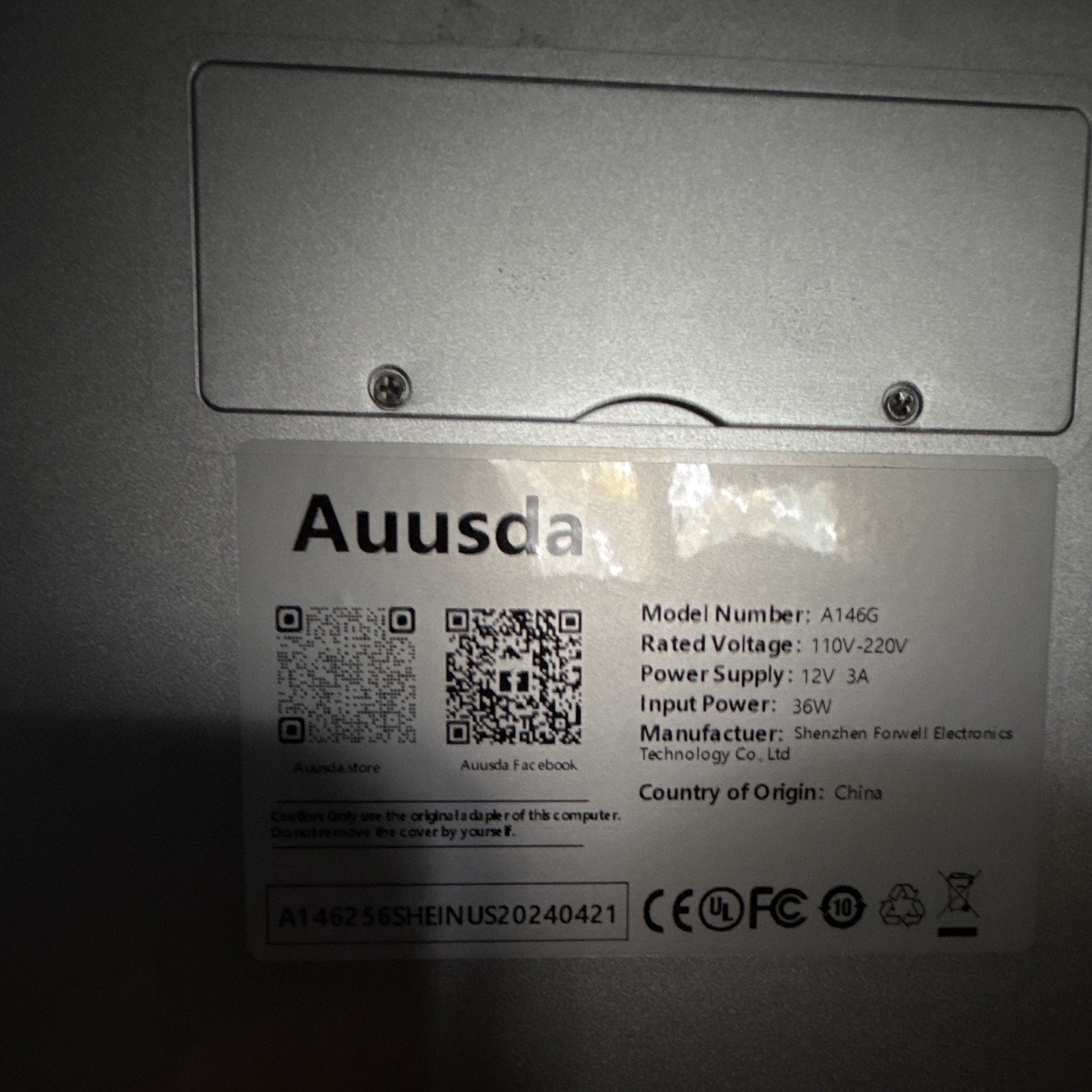 Auusda A146G 14″ Windows Laptop Intel Celeron 6GB RAM 128GB SSD Silver
