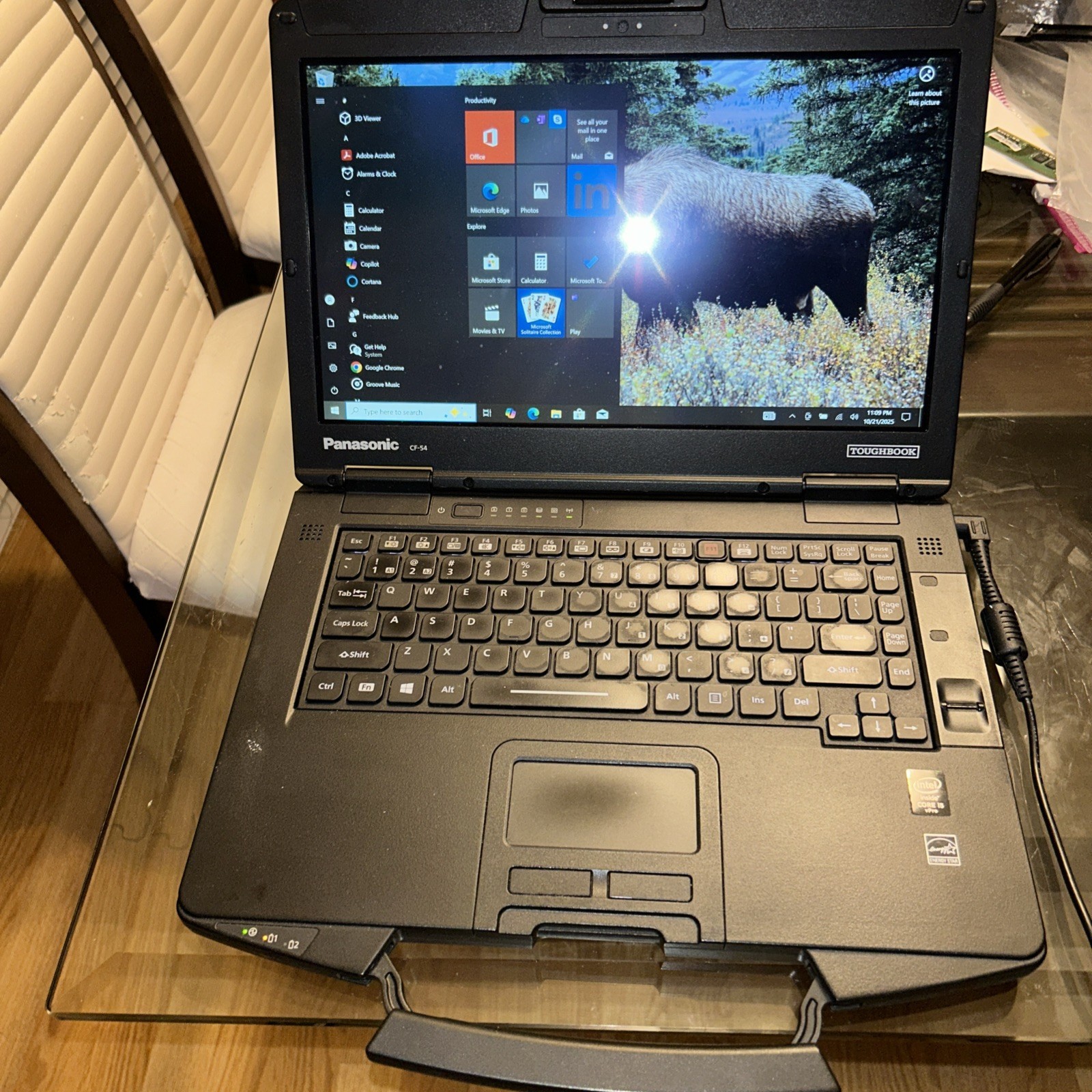 Panasonic Toughbook CF-54 MK1 Intel i5-5300U 4 GB Ram 240GB SSD Win10 Pro