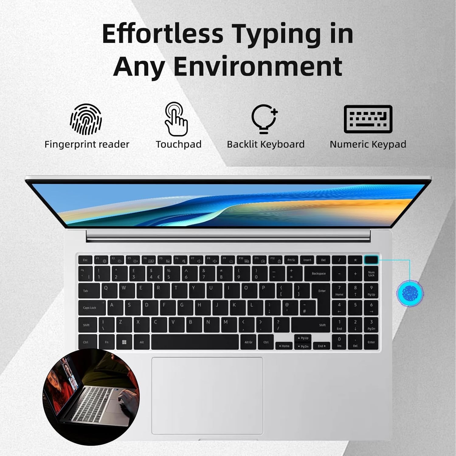 Samsung Galaxy Book4 Laptop 15.6″ IPS 10-Core Intel 7 150U 16GB RAM 512GB SSD