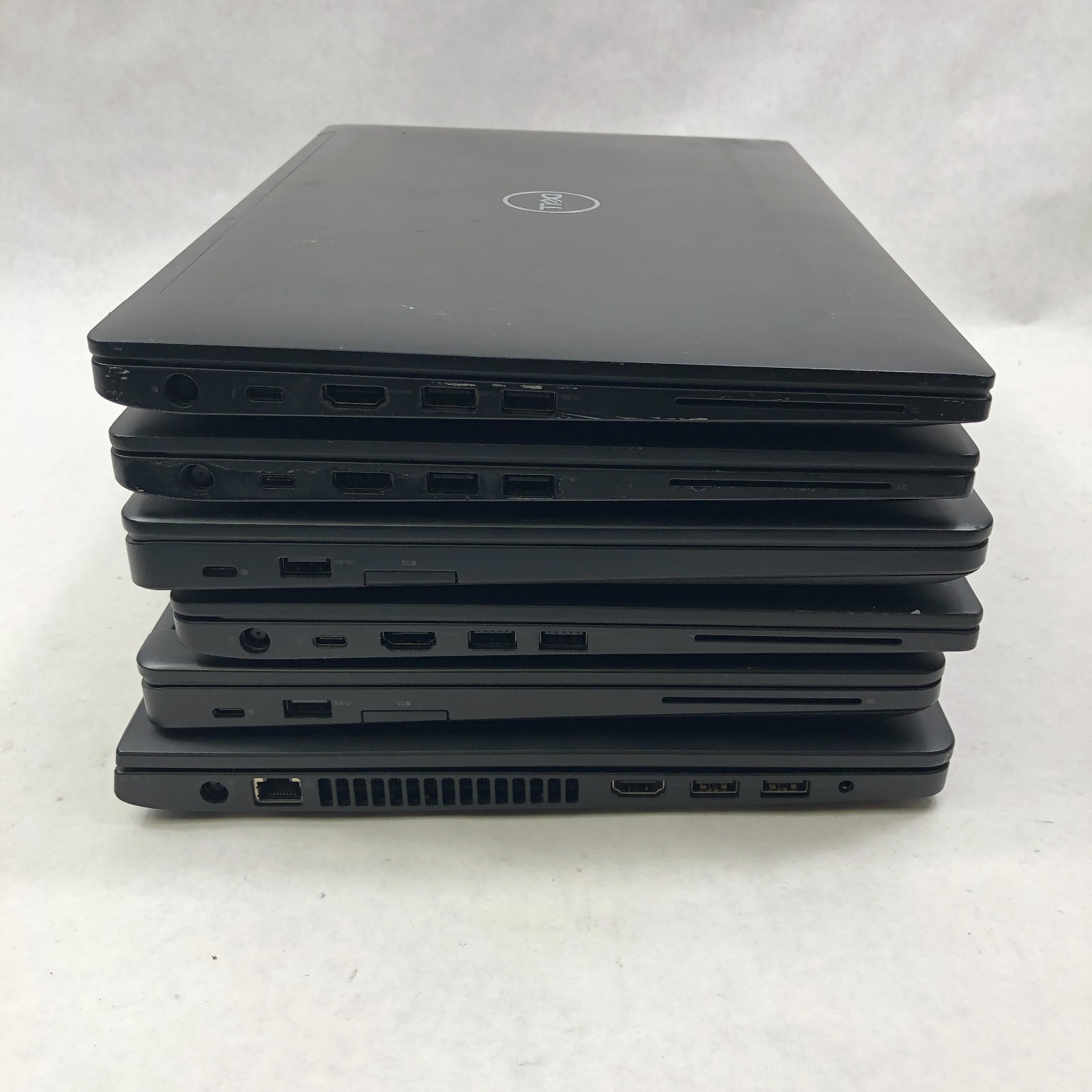 LOT OF 6 Dell Latitude Mixed Model Laptops 3470, 5480, 7480, 7490- See Listing