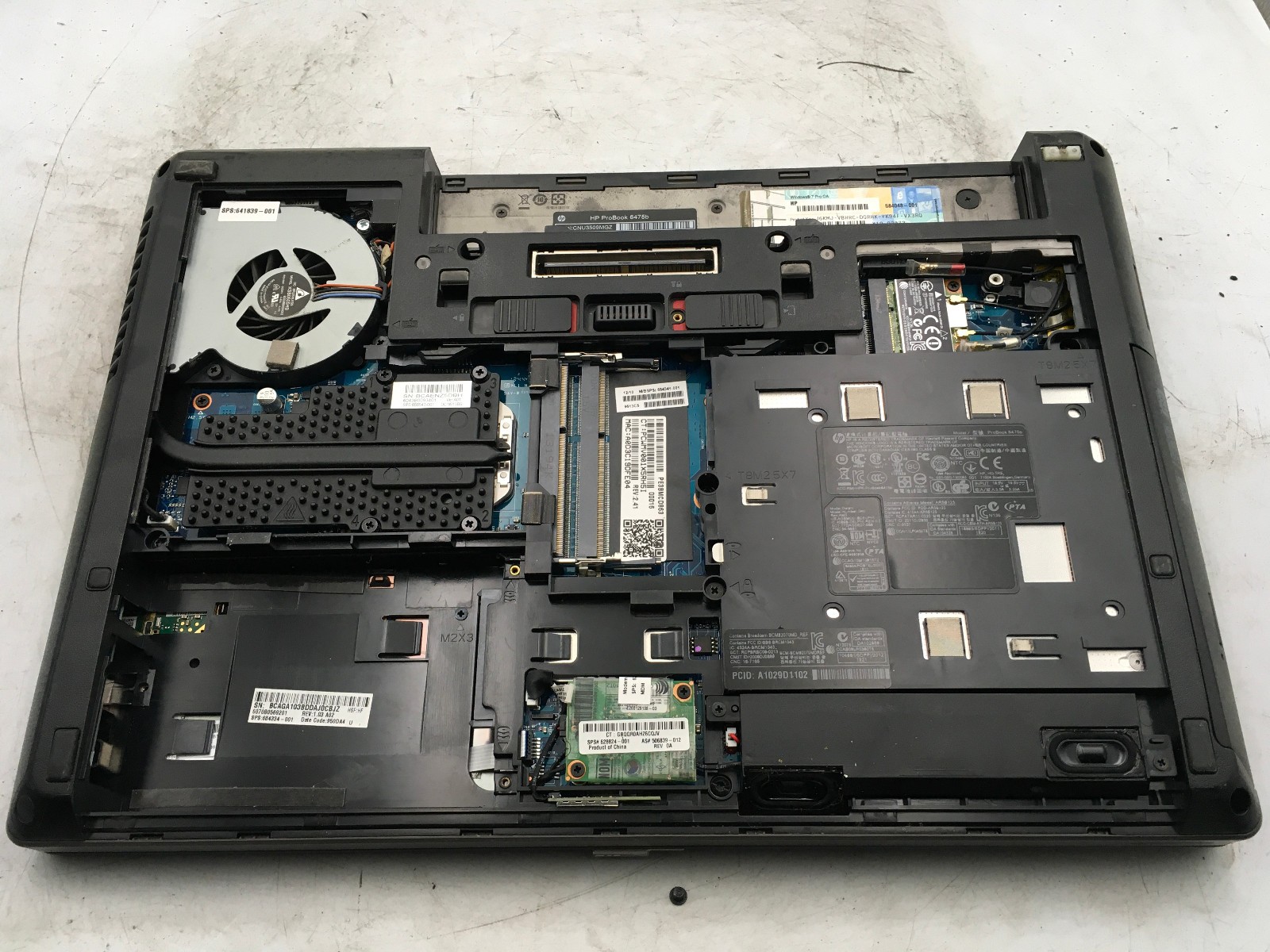 HP PROBOOK 6475B – BOOTS TO BIOS – AMD A6 4400M – NO RAM – READ DESCRIPTION -BB