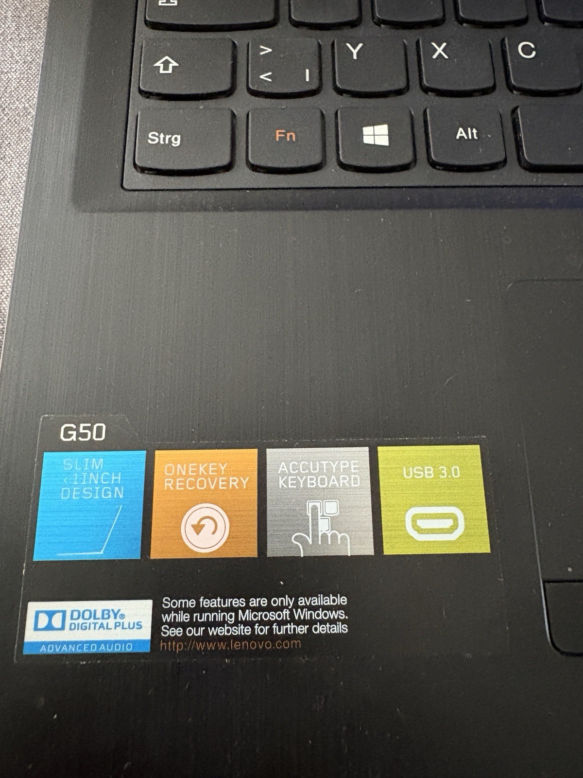 Lenovo G50-30 – 80G0 – 5.6 inch – Windows 10 – Notebook / Laptop