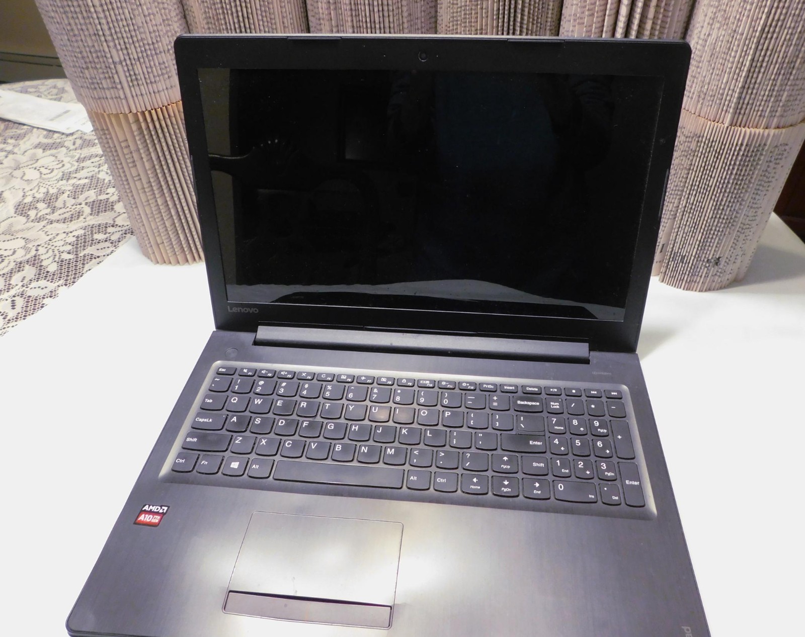 Lenovo ideapad 310-15ABR Laptop Model 80ST FOR PARTS OR REPAIR with AC Adaptor