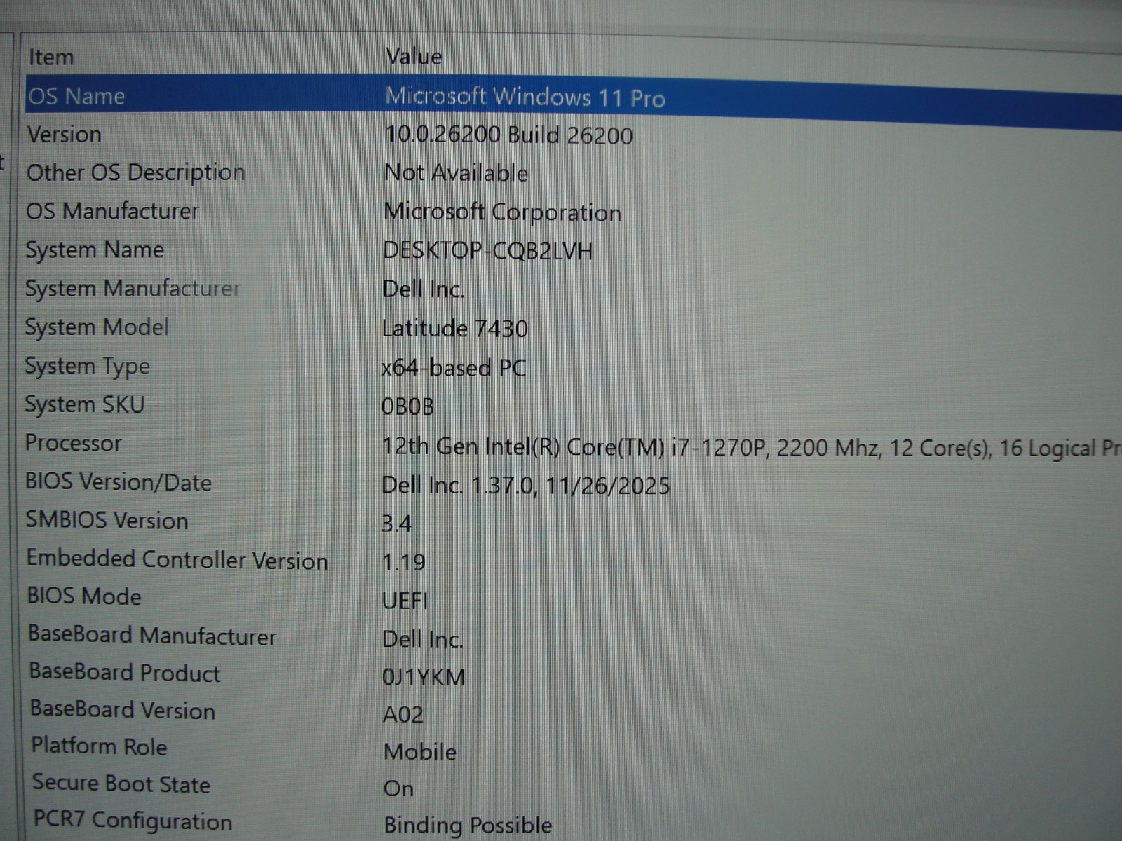 Dell Latitude 7430 14″FHD Touch Intel Core i7-1270P 2.2GHz 16GB RAM 256GB SSD